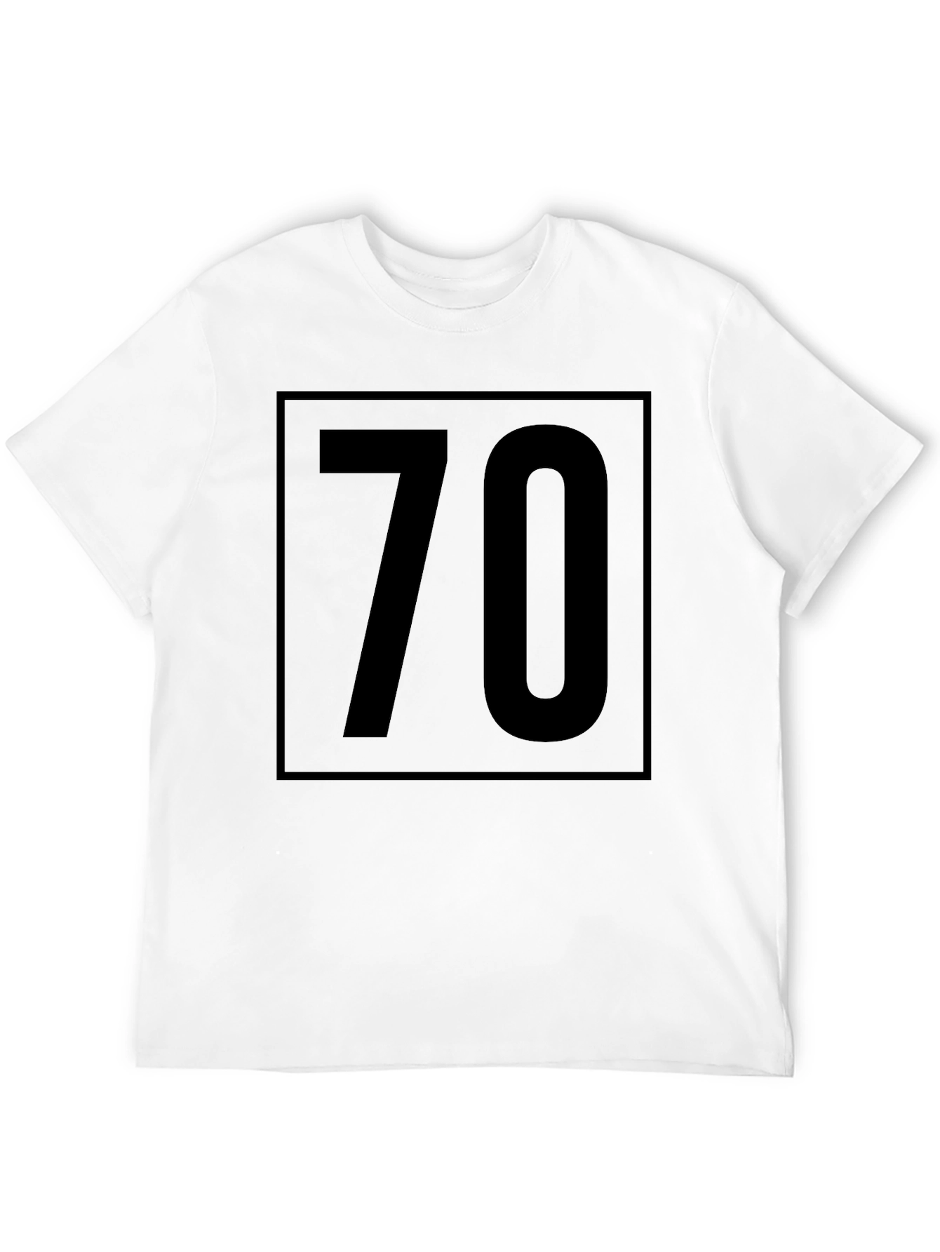 Bold 70 Graphic Tee - Classic Black - 12