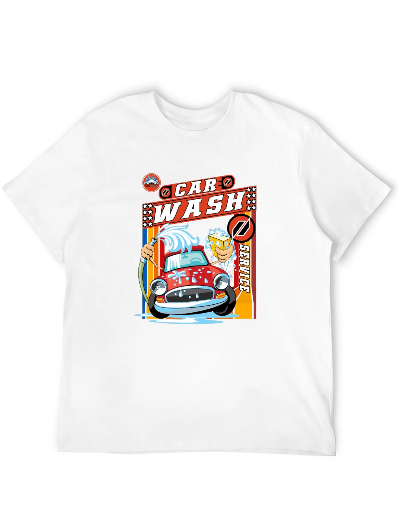 Black Car Wash Service Graphic Tee - Soft Cotton Blend view 12