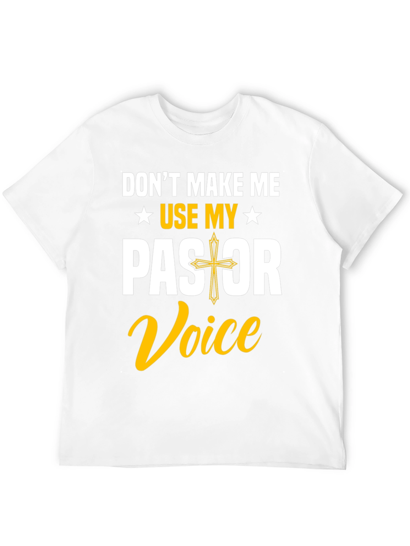 Black Pastor Voice Graphic T-Shirt view 12