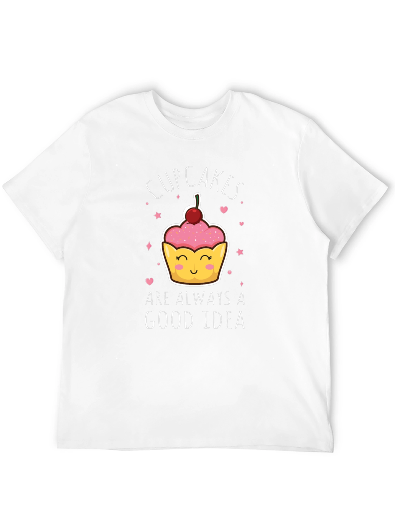 Black Cupcakes Good Idea Graphic T-Shirt view 12