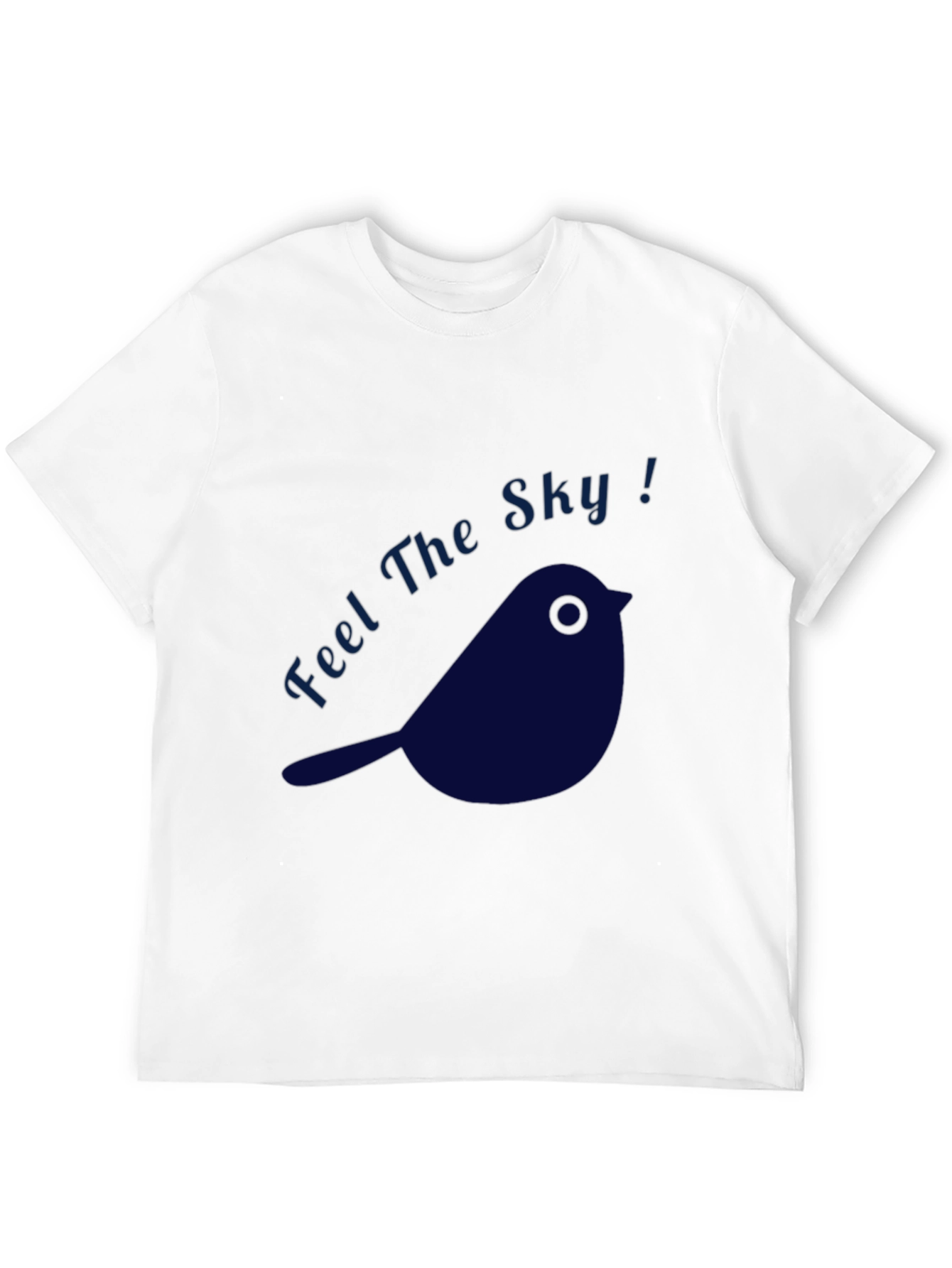 Black Feel The Sky! Graphic Tee view 12