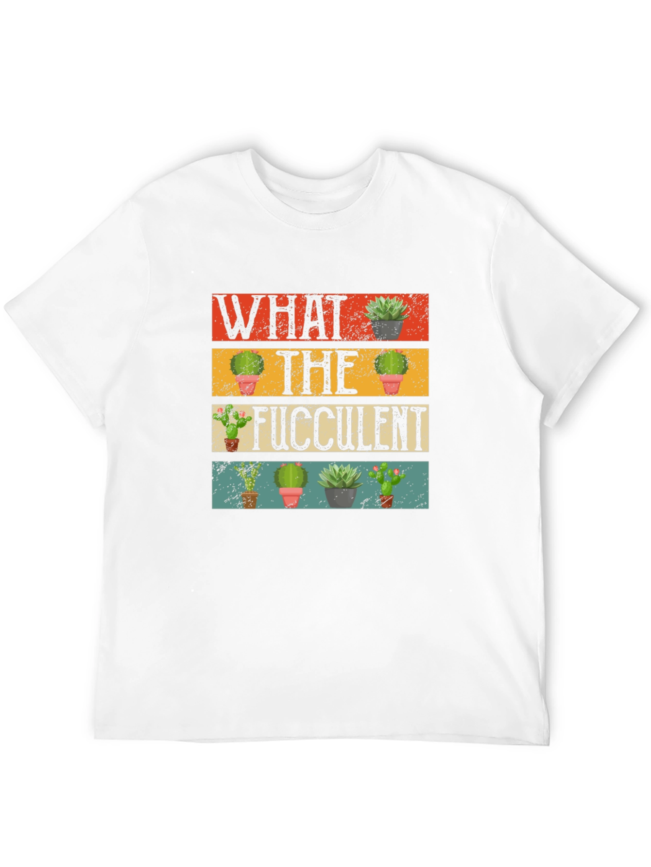 Black What the Fucculent Graphic Tee view 12