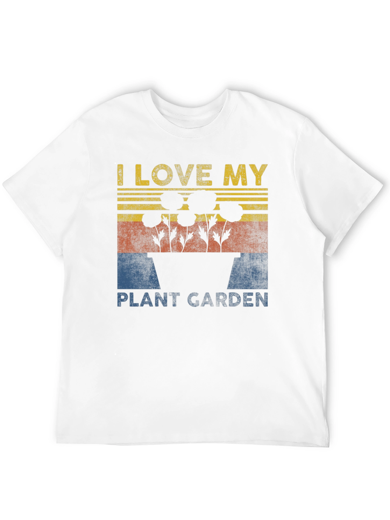 Black I Love My Plant Garden T-Shirt view 12