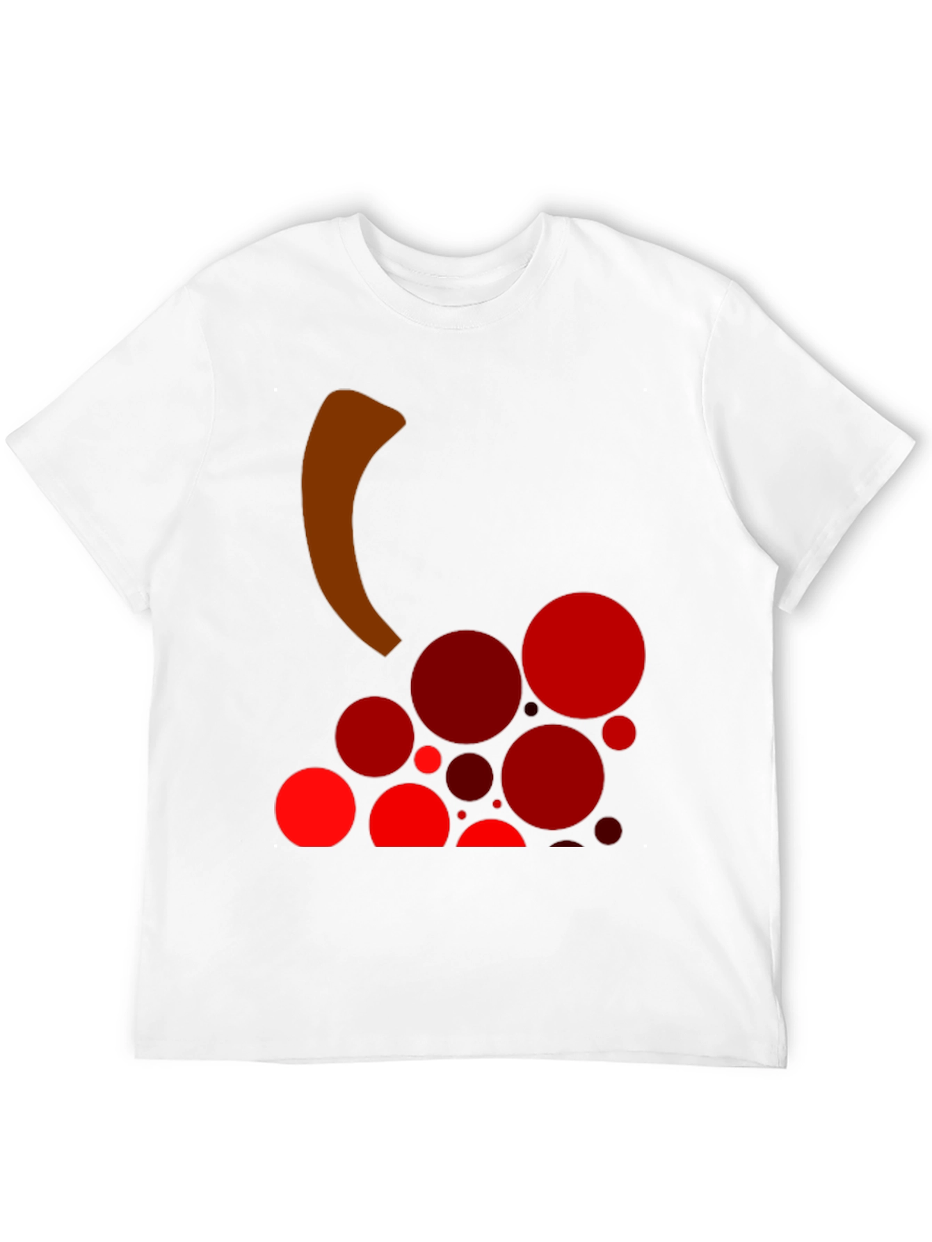 Black Grape Design Black T-Shirt view 12