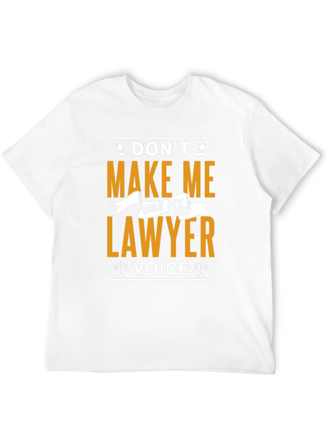 Black Don't Make Me Use My Lawyer Voice T-Shirt view 12