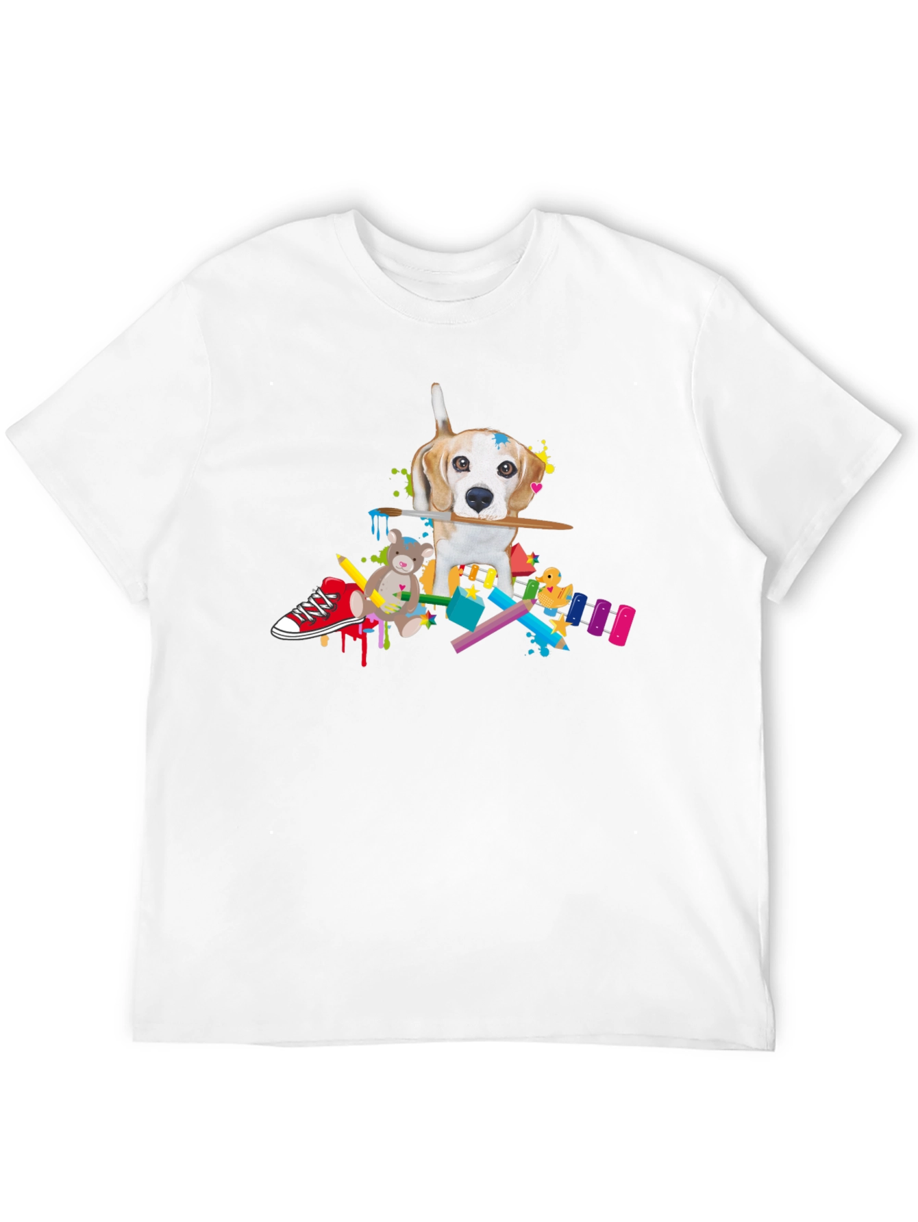 Black Dog Artist T-Shirt view 12