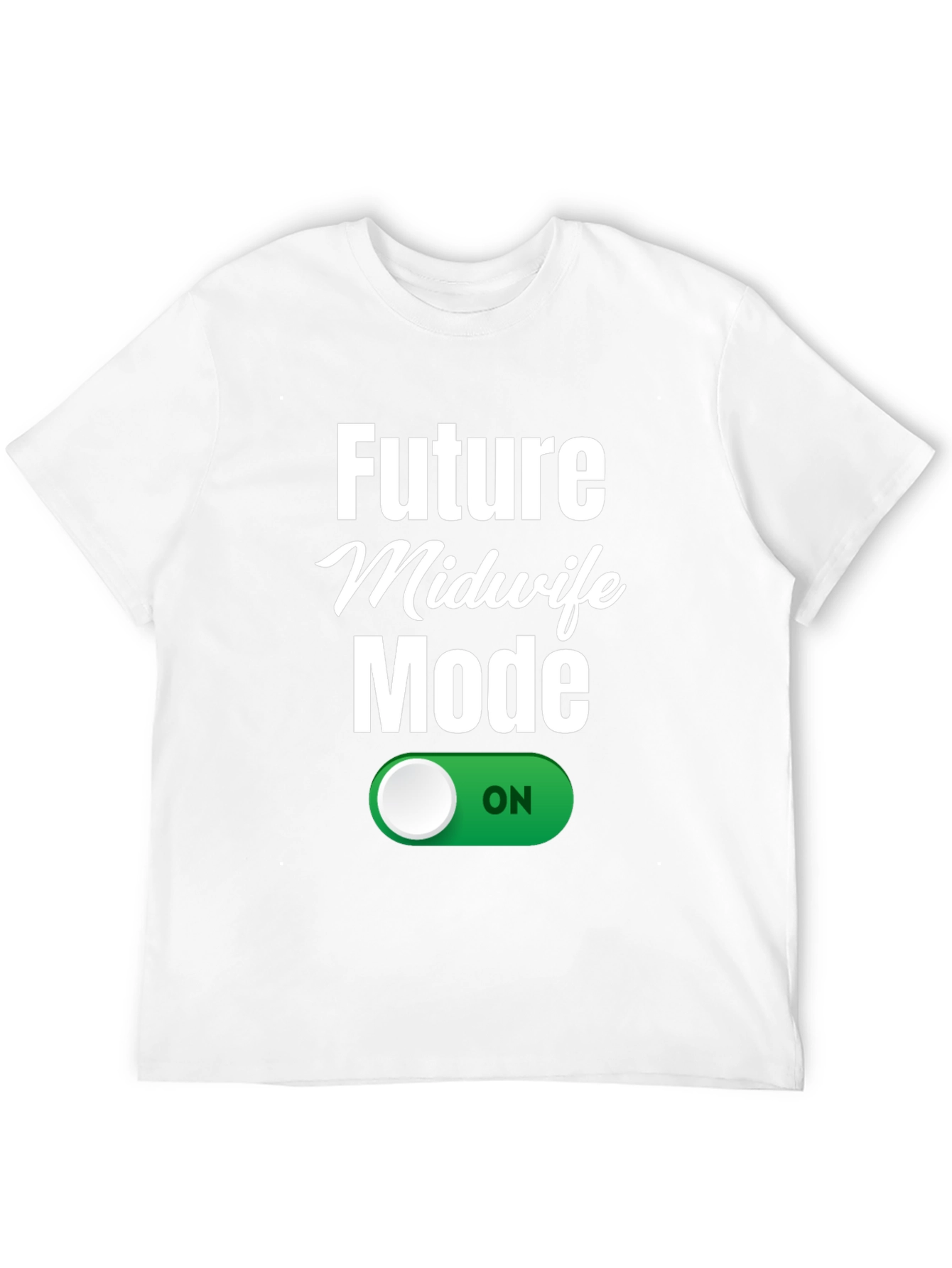 Black Future Midwife Mode On T-Shirt view 12
