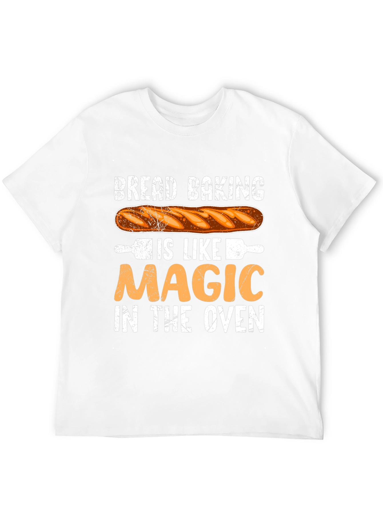 Black Bread Baking Magic T-Shirt view 12