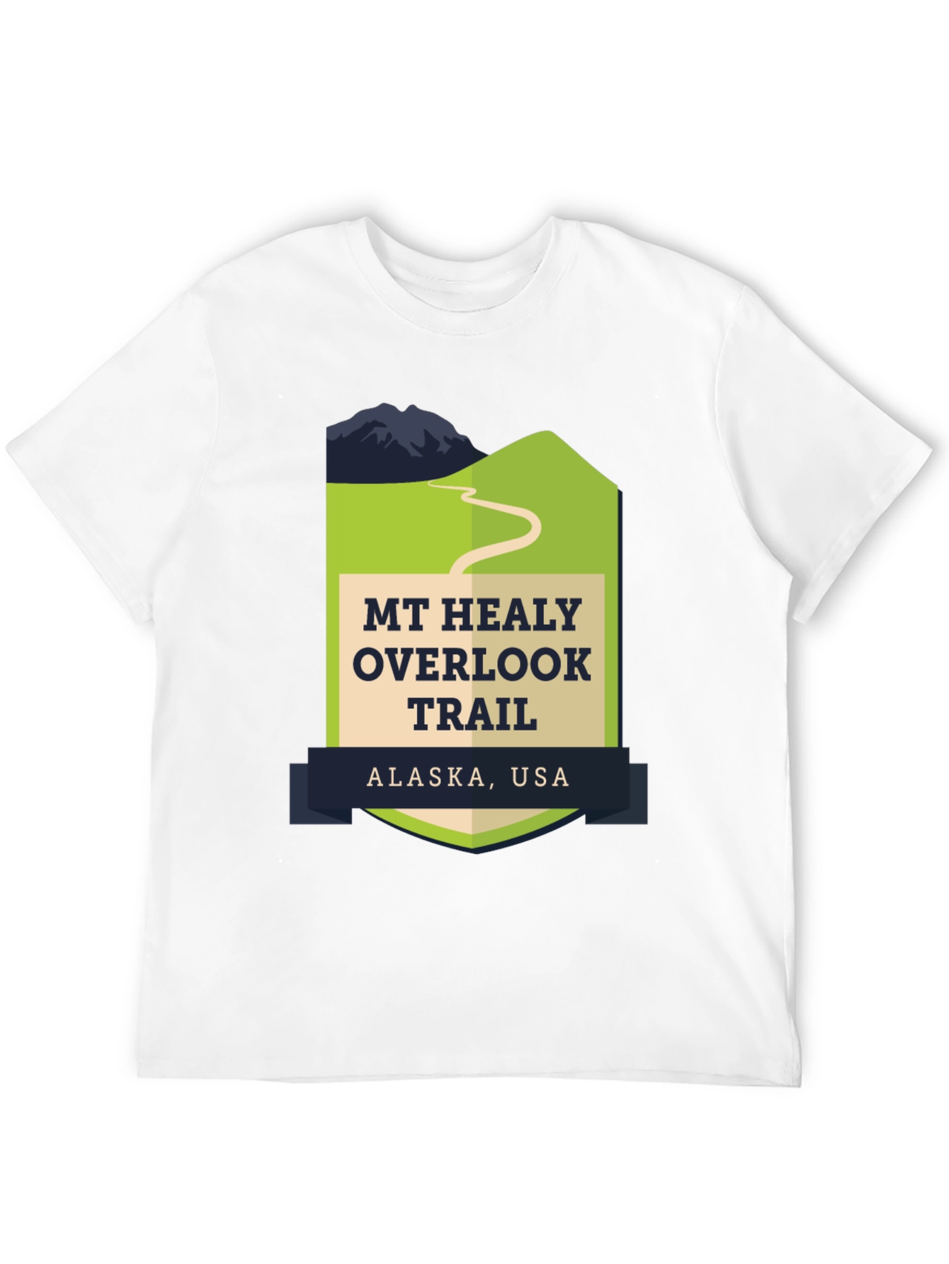 Black Mt. Healy Overlook Trail Alaska T-Shirt view 12