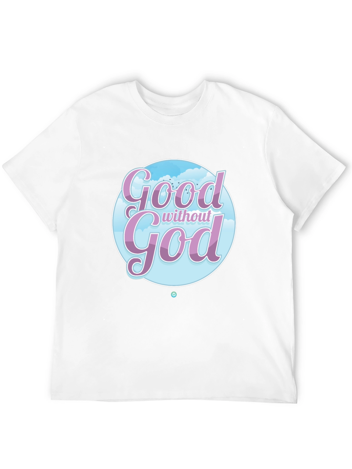 Black Good Without God Graphic T-Shirt view 12