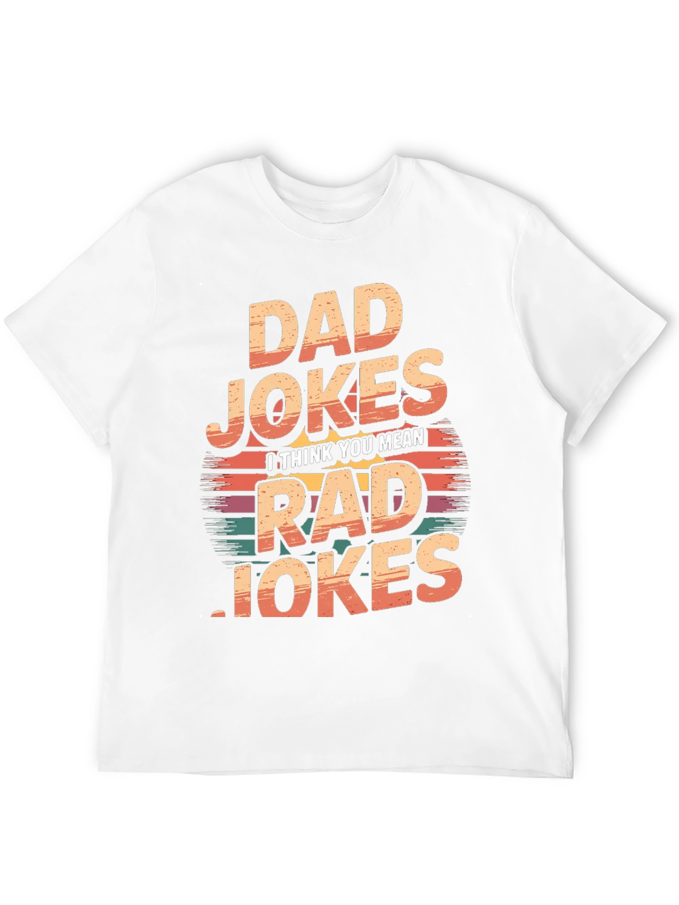 Black Dad Jokes Rad Jokes T-Shirt view 12