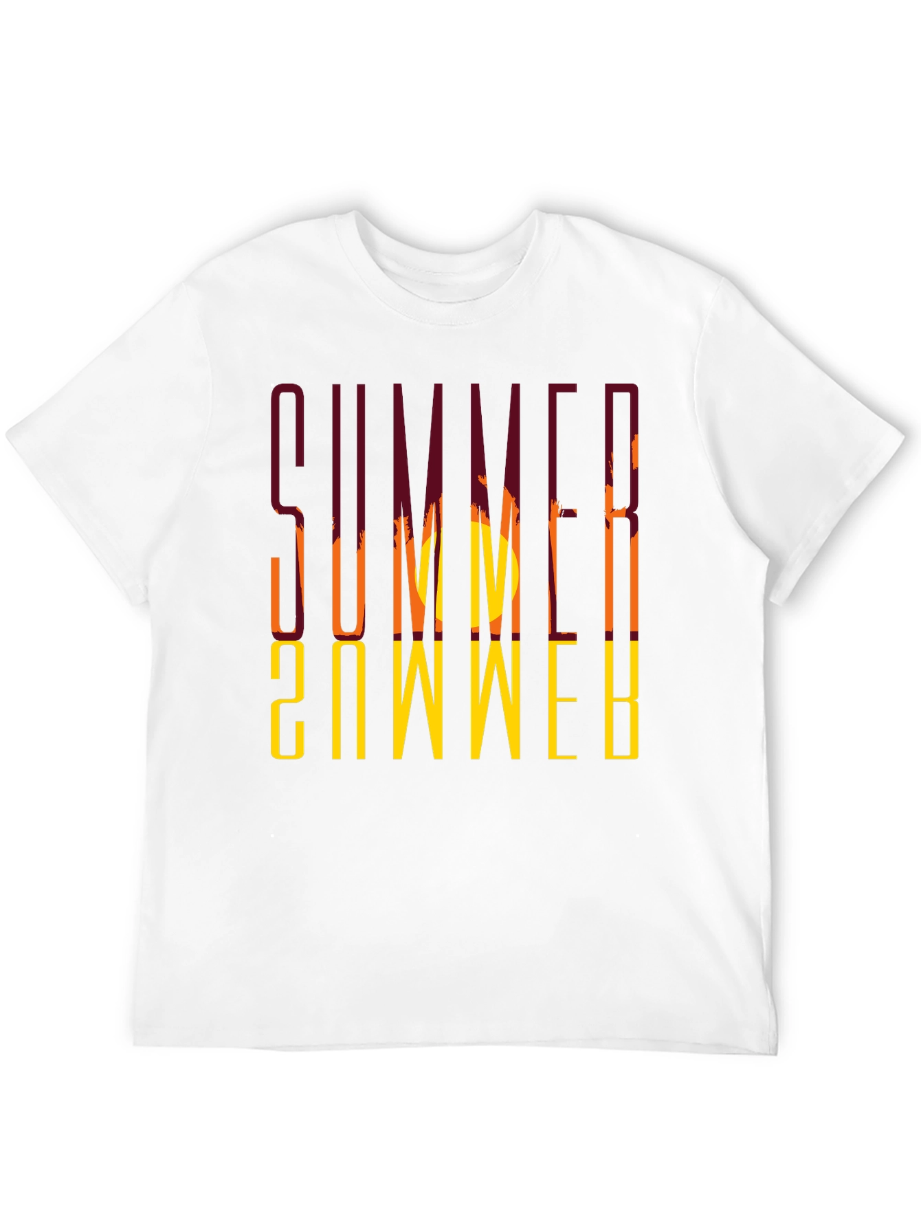 Black Summer Retro Graphic T-Shirt view 12