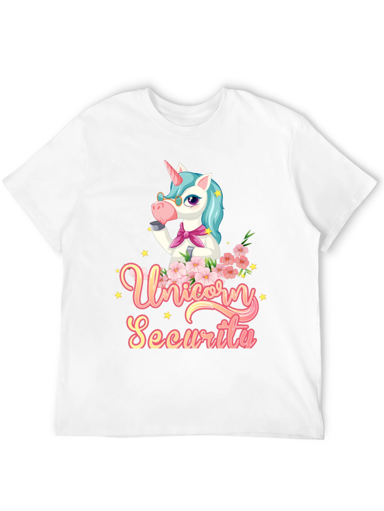 Black Unicorn Security T-Shirt - Magical Protection view 12