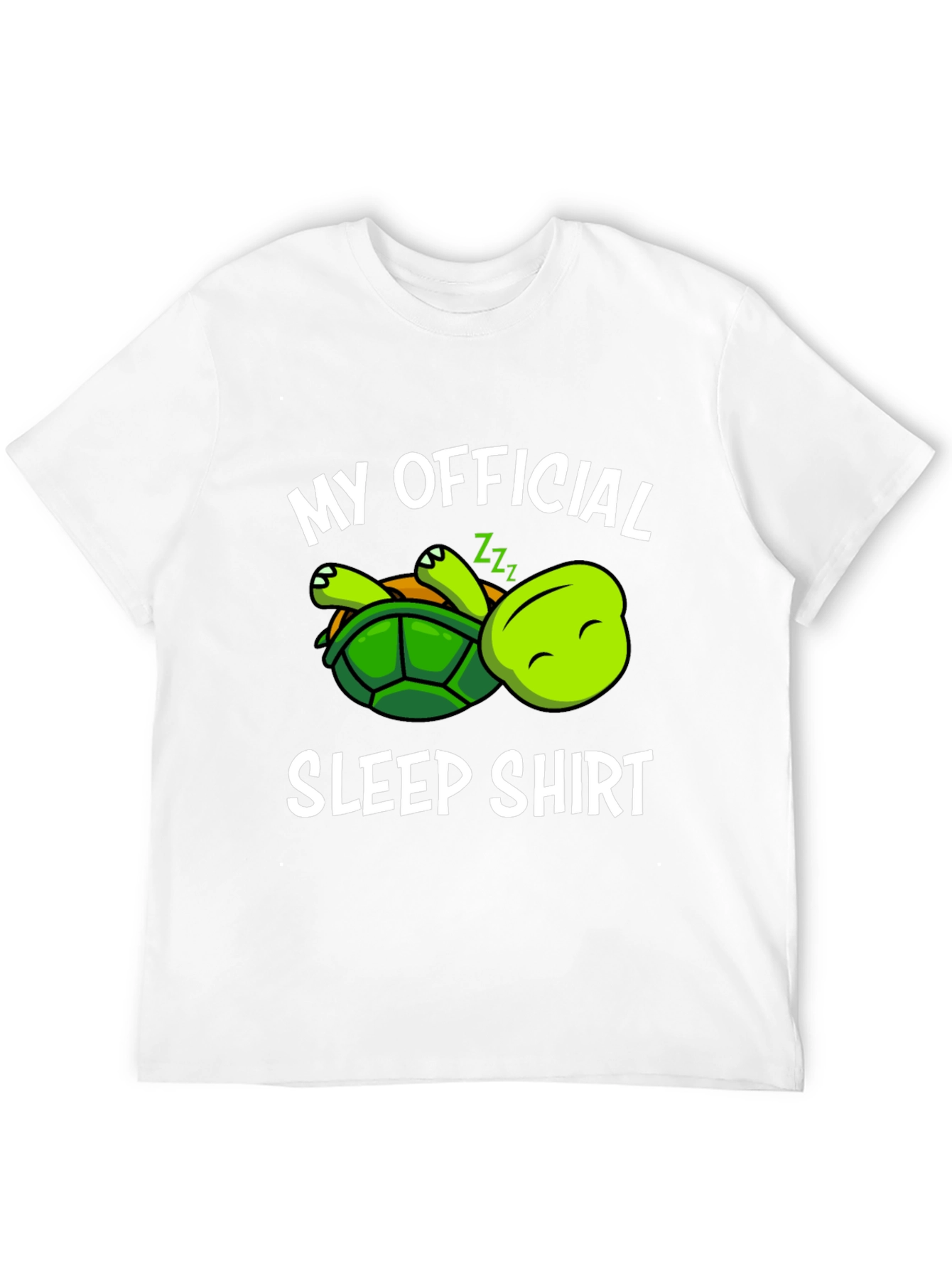 Black Turtle Sleep Shirt - Soft Cotton view 12
