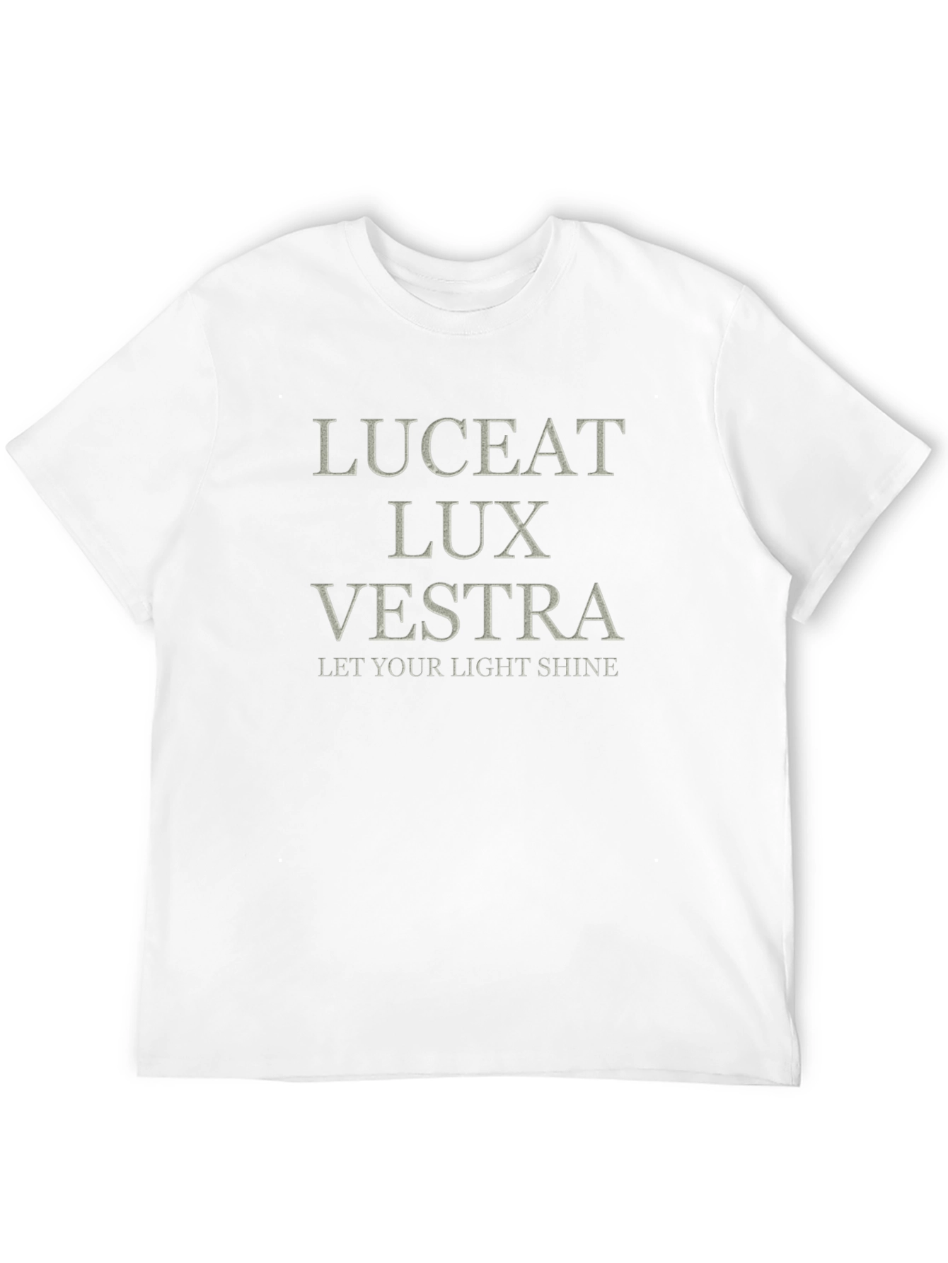 Black Luceat Lux Vestra Graphic Tee - Let Your Light Shine! view 12