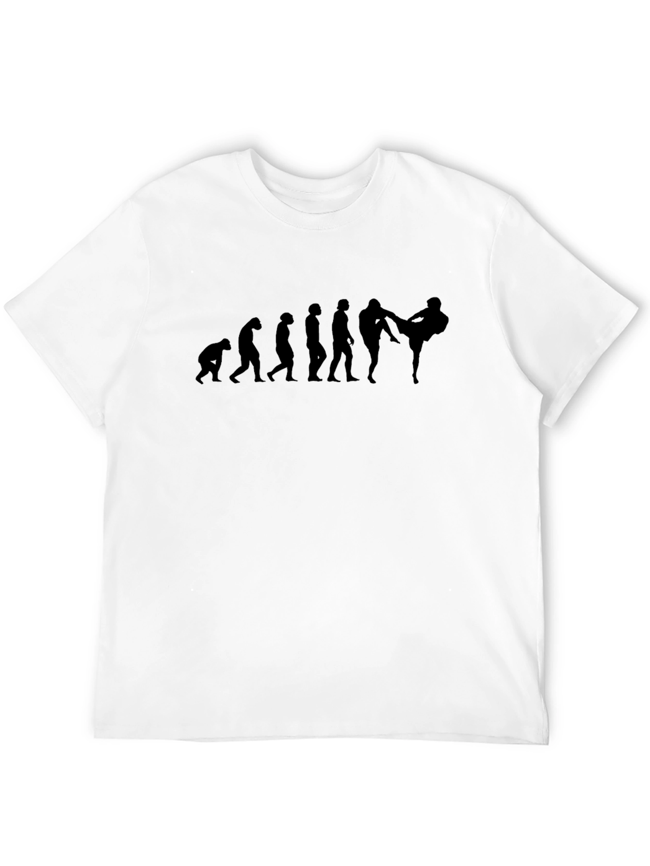 Black Evolution of Kickboxing T-Shirt - Martial Arts Tee view 12