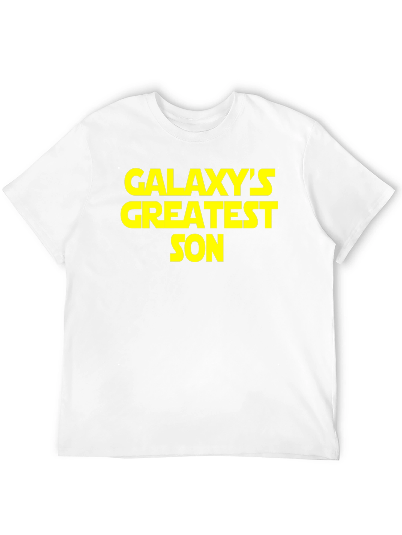 Black Galaxy's Greatest Son Black Graphic T-Shirt view 12