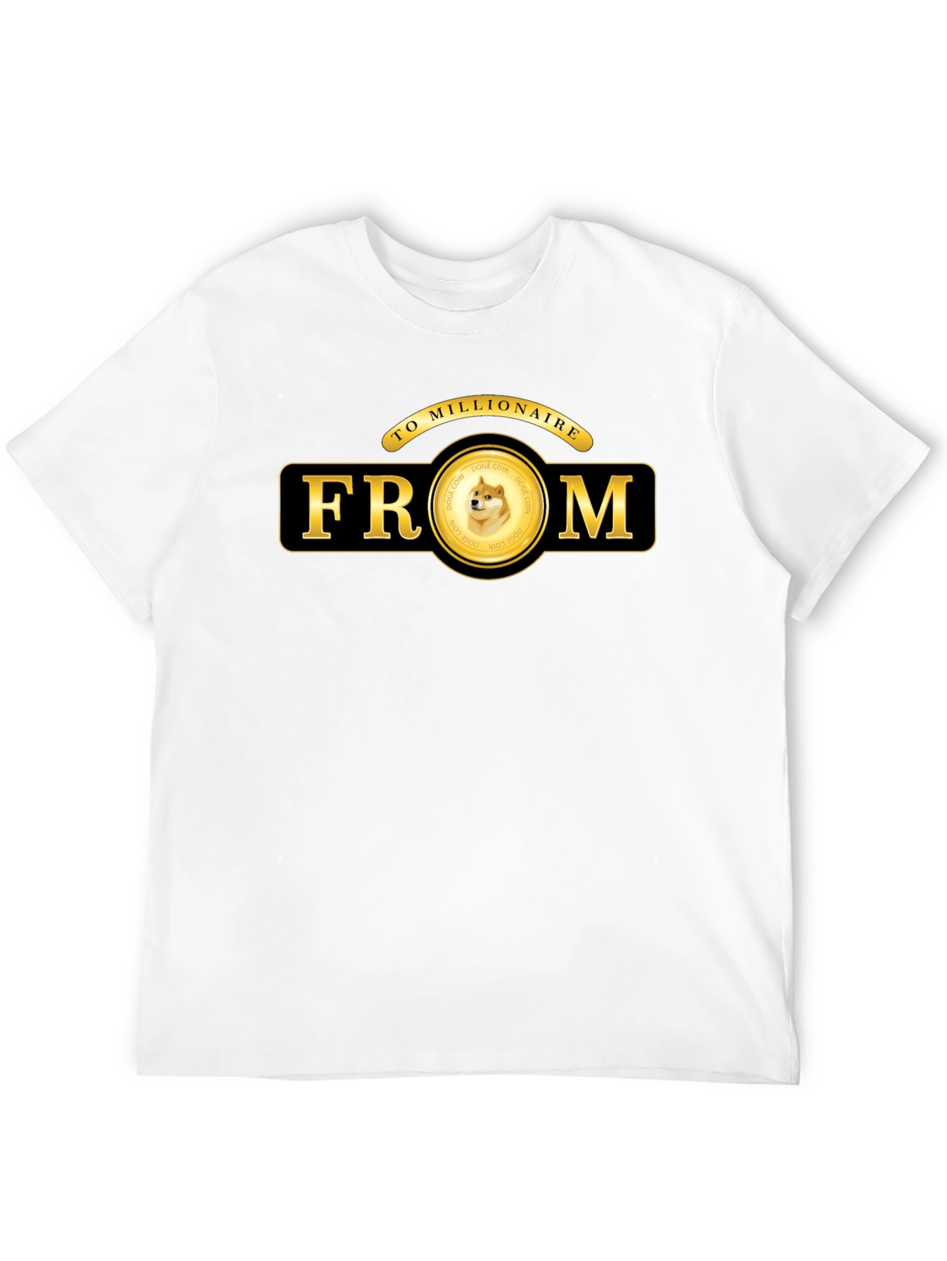 To Millionaire Doge Meme T-Shirt - 12