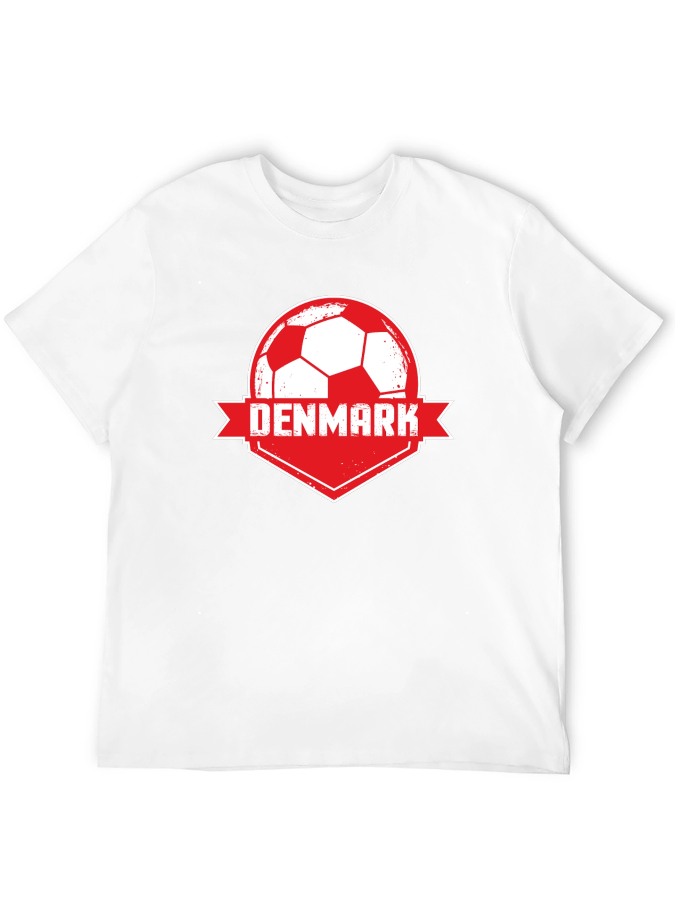 Black Denmark Soccer T-Shirt view 12
