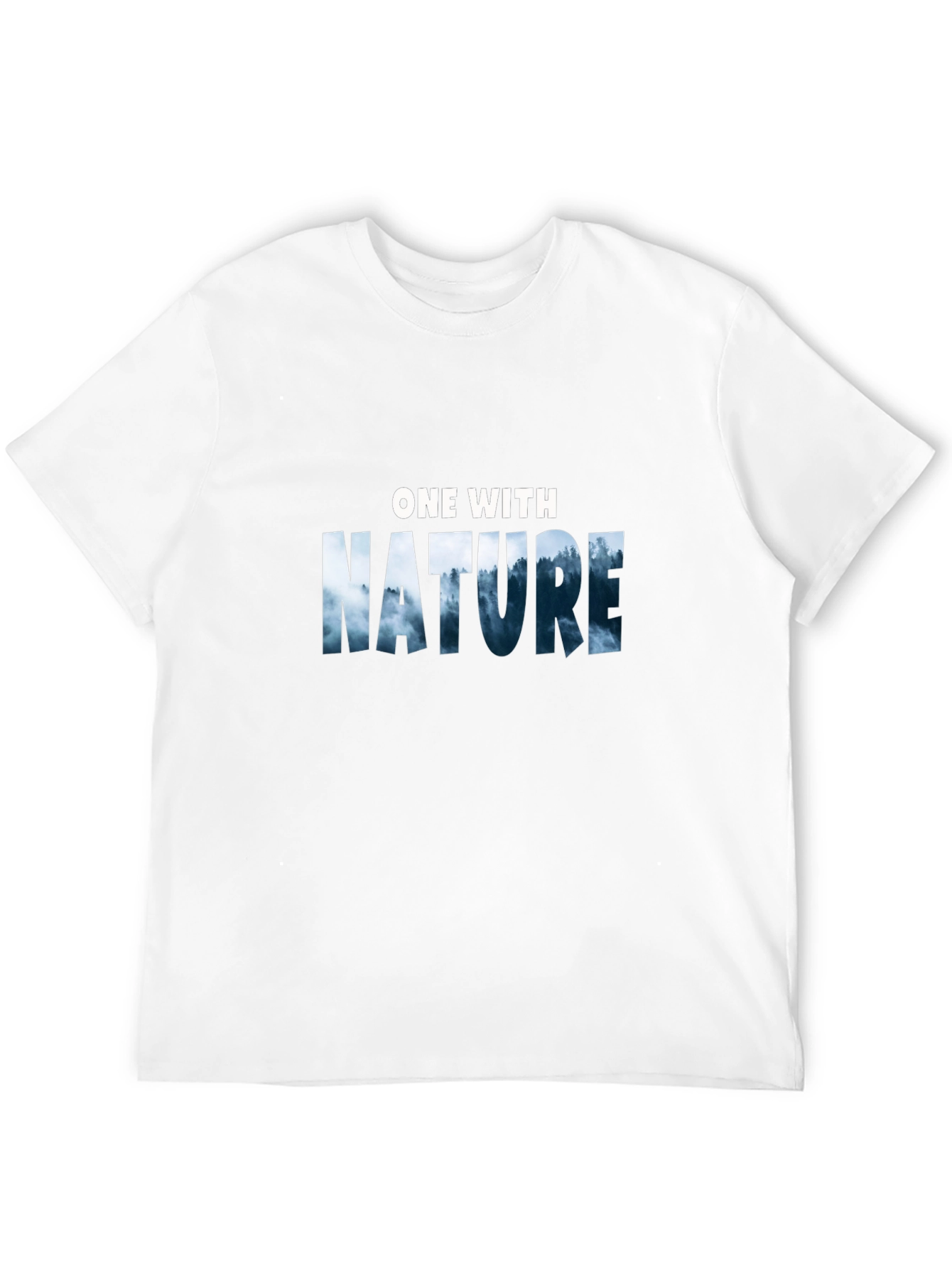 Black One With Nature Graphic T-Shirt - Black view 12