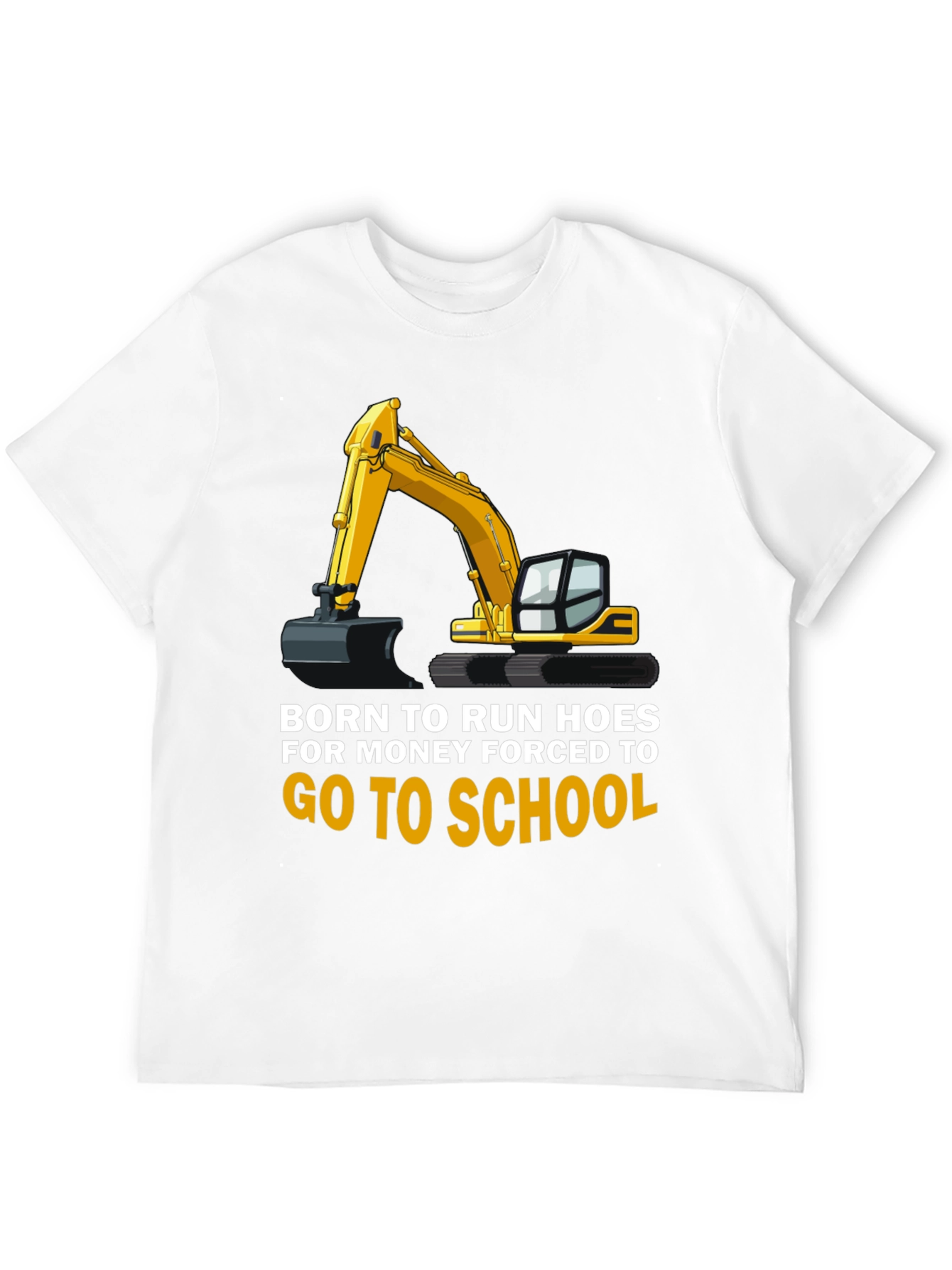 Black Born to Run Hoes T-Shirt view 12