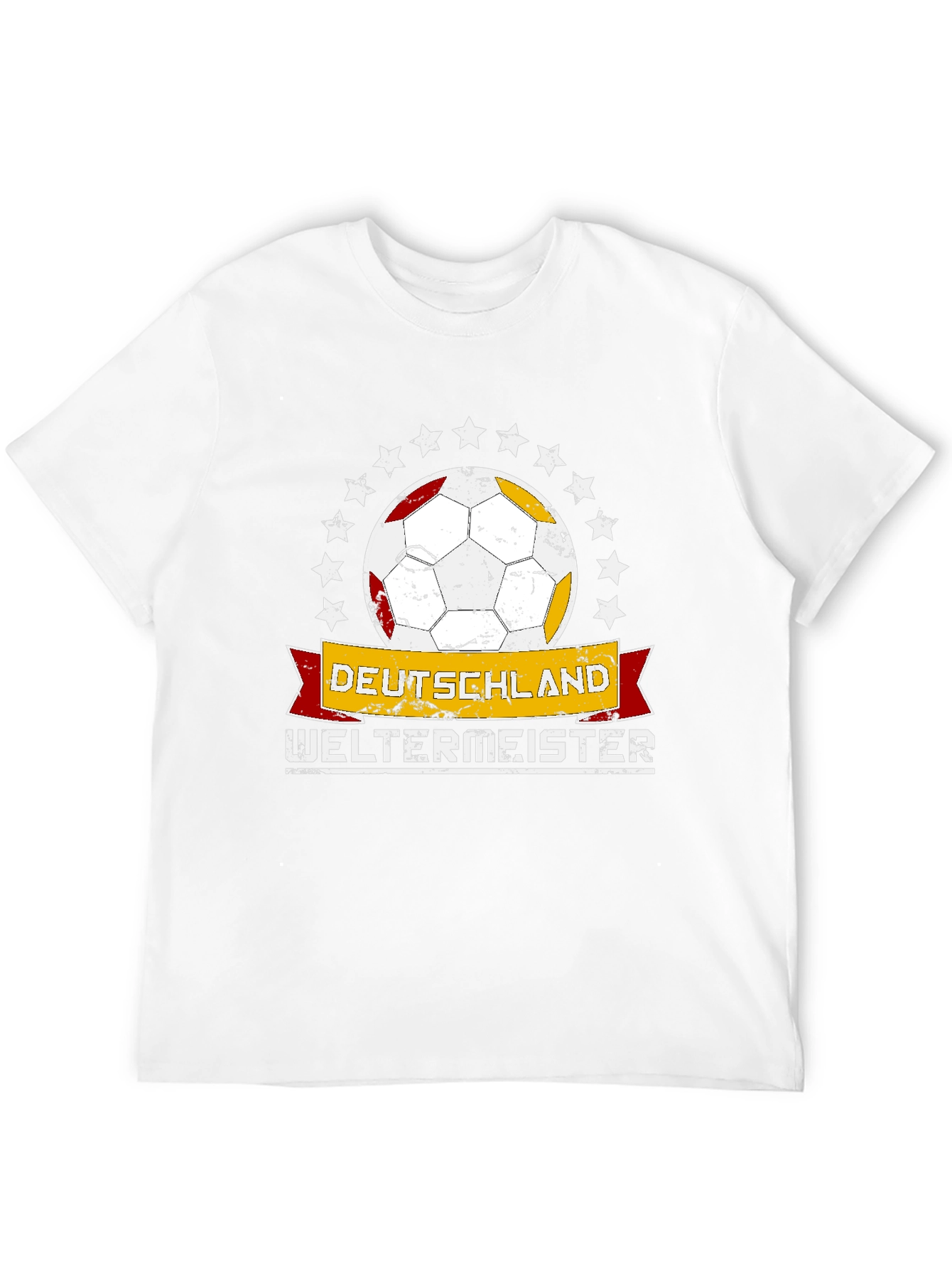 Black Deutschland Weltmeister Soccer T-Shirt view 12