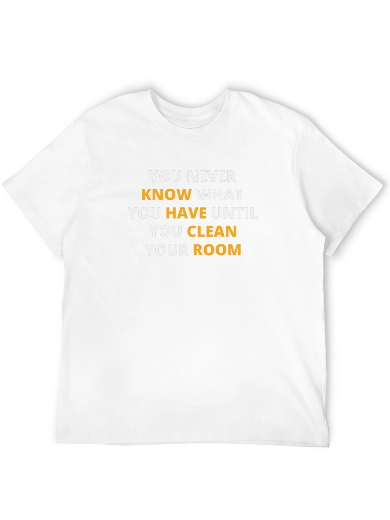 Black Clean Your Room Graphic Tee view 12