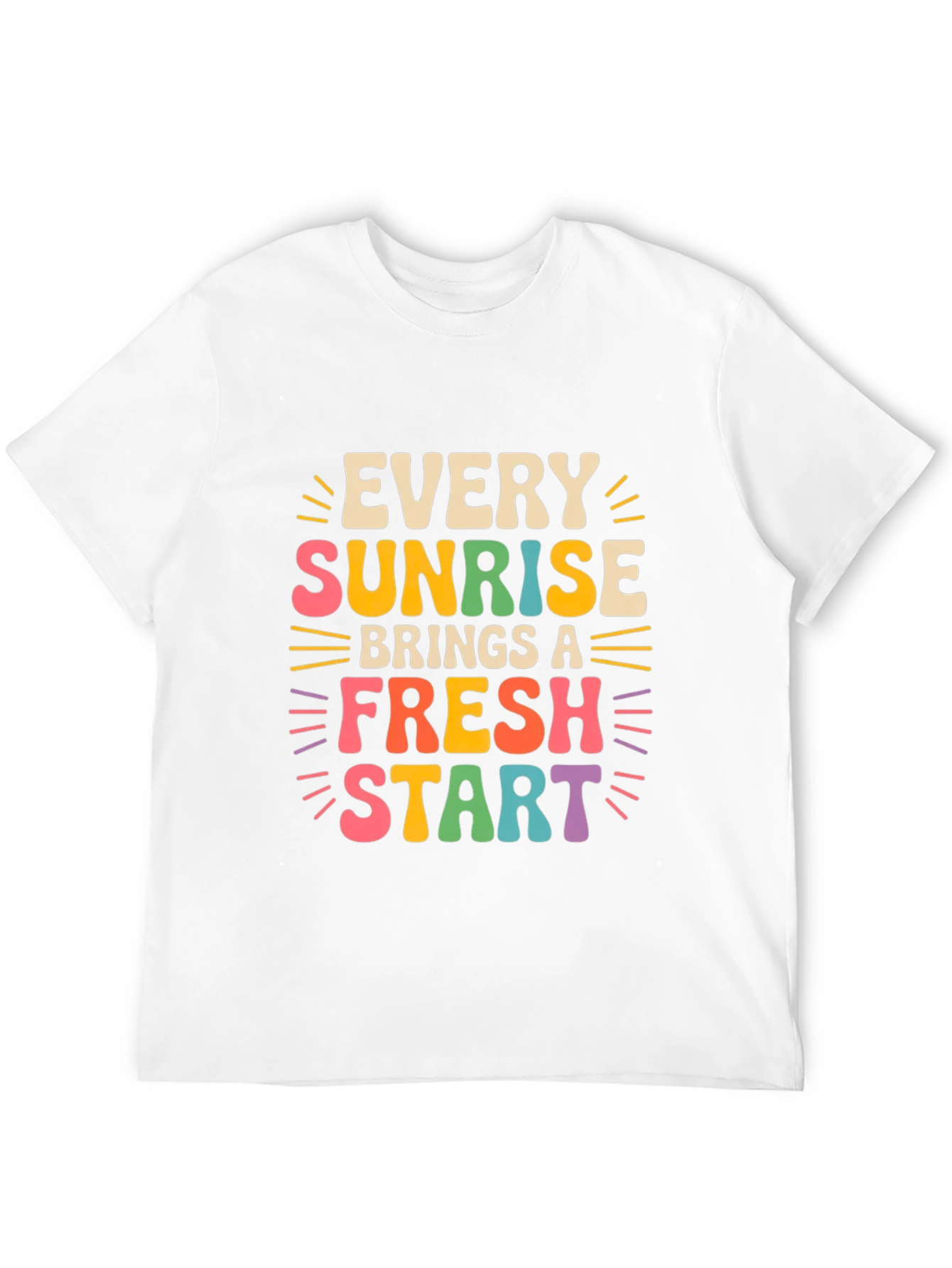 Black Sunrise Fresh Start Graphic Tee view 12