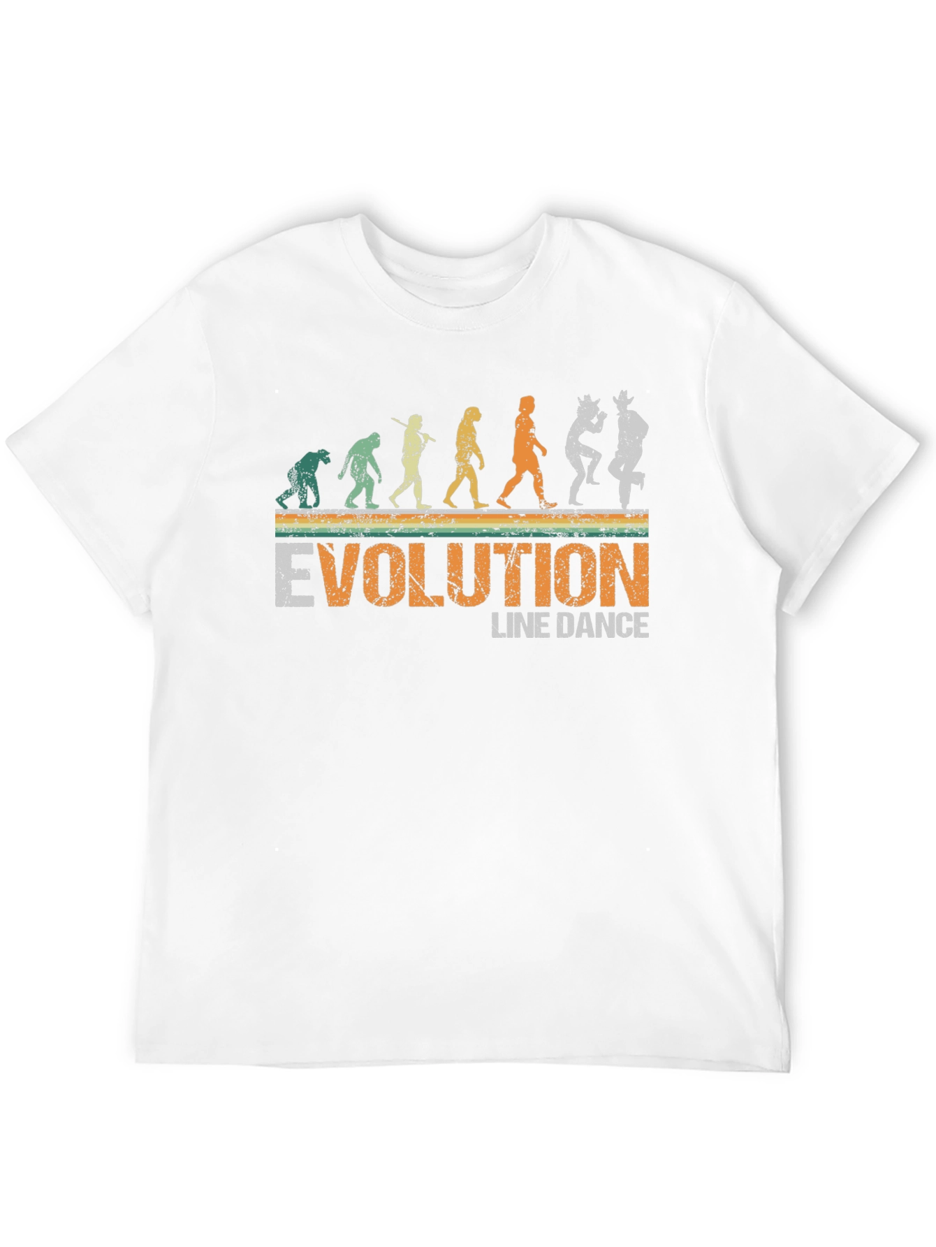 Evolution of Line Dance Black T-Shirt - 12