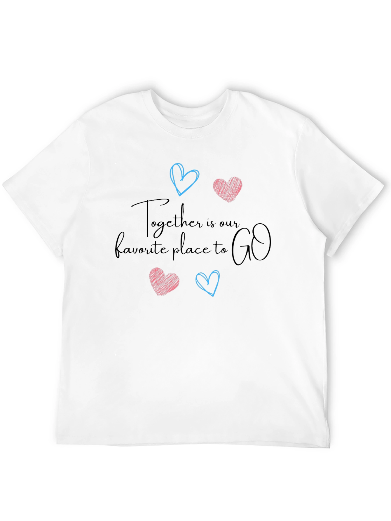 Black Together is Our Favorite Place to Go Tee view 12