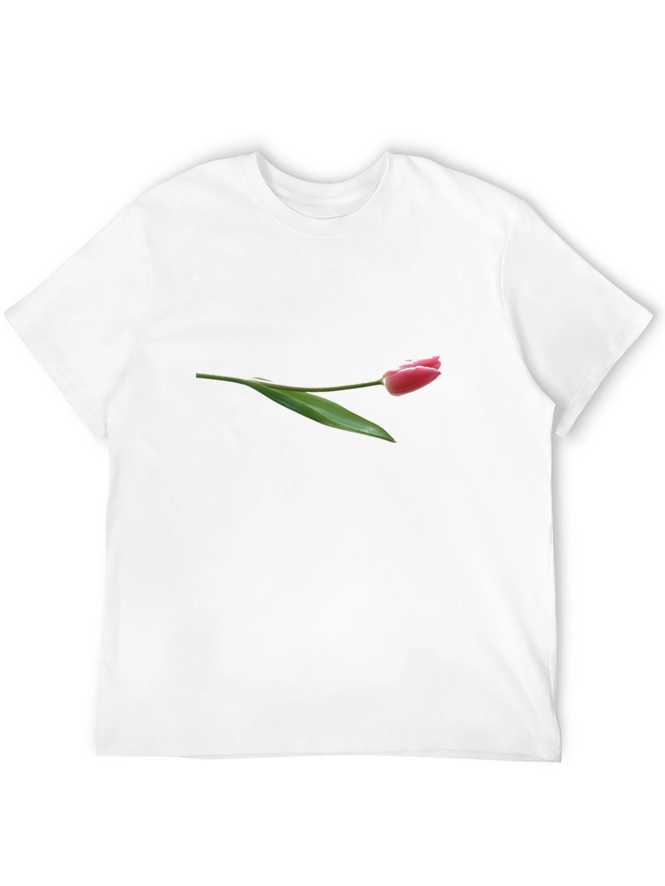 Black Black Tulip Graphic Tee - Stylish & Comfortable view 12