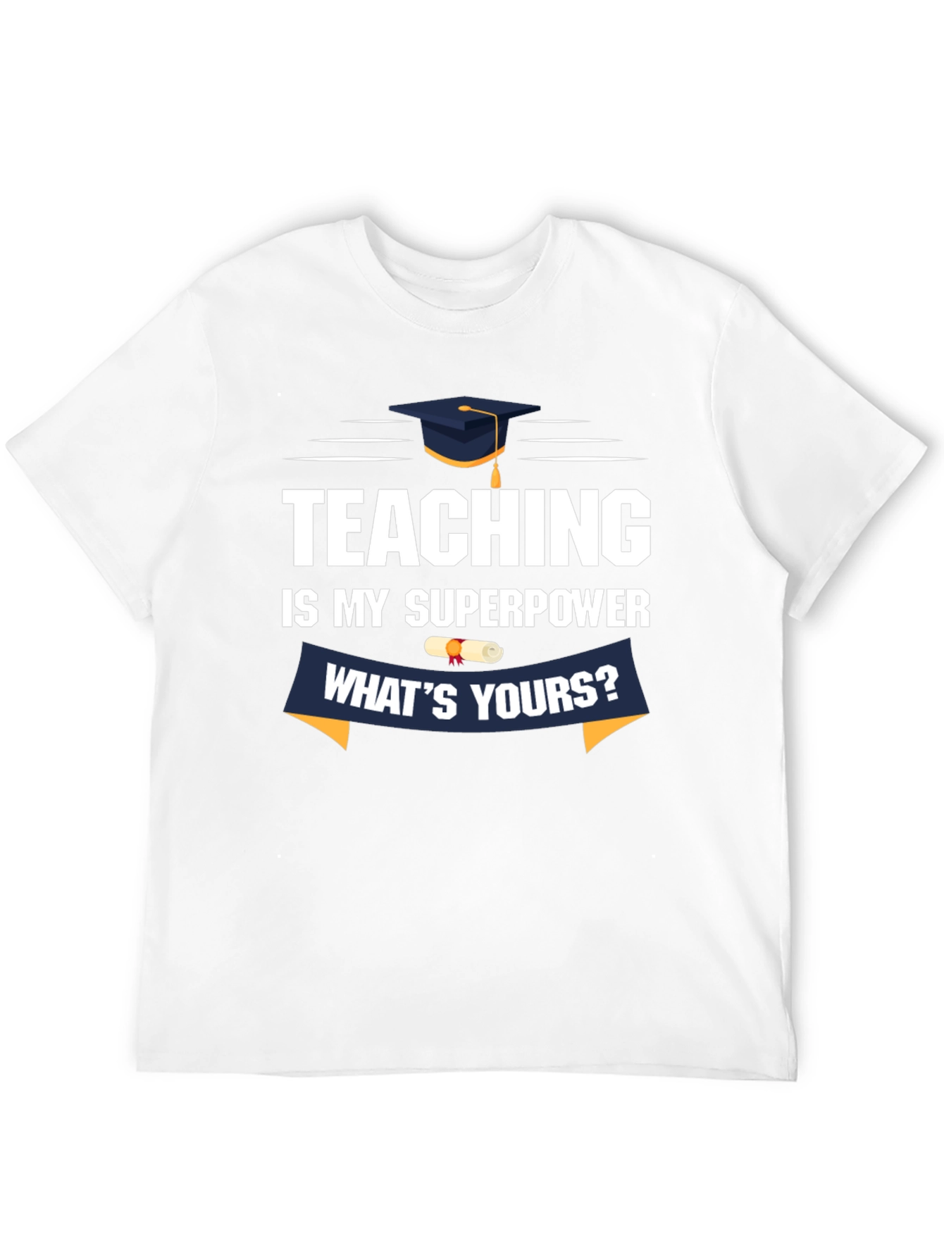 Black Teaching Is My Superpower T-Shirt view 12