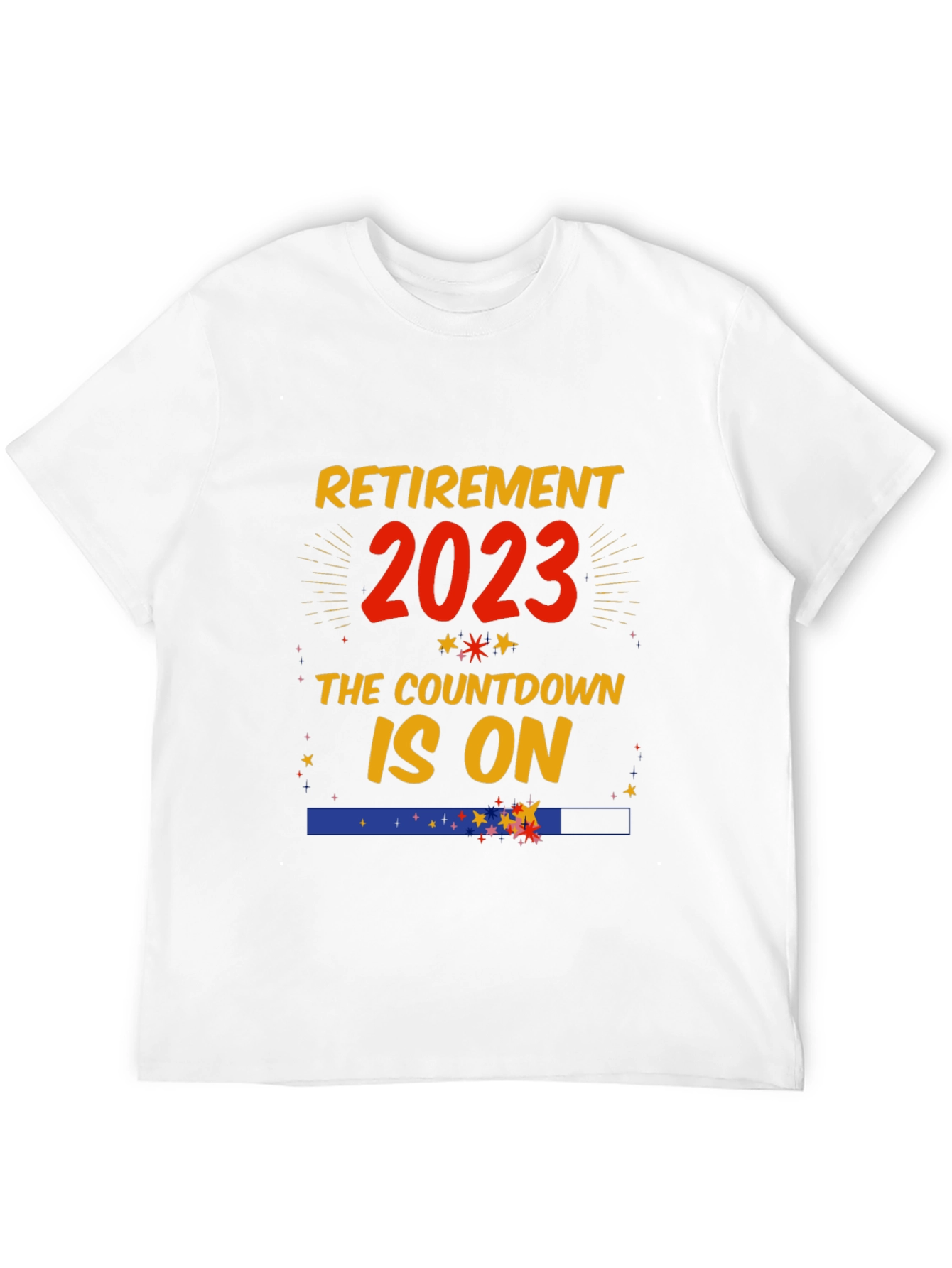 Black Retirement 2023 Countdown T-Shirt view 12