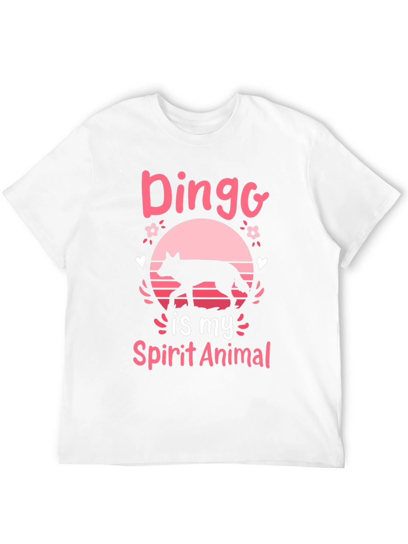 Black Dingo Spirit Animal Graphic Tee - Unisex view 12