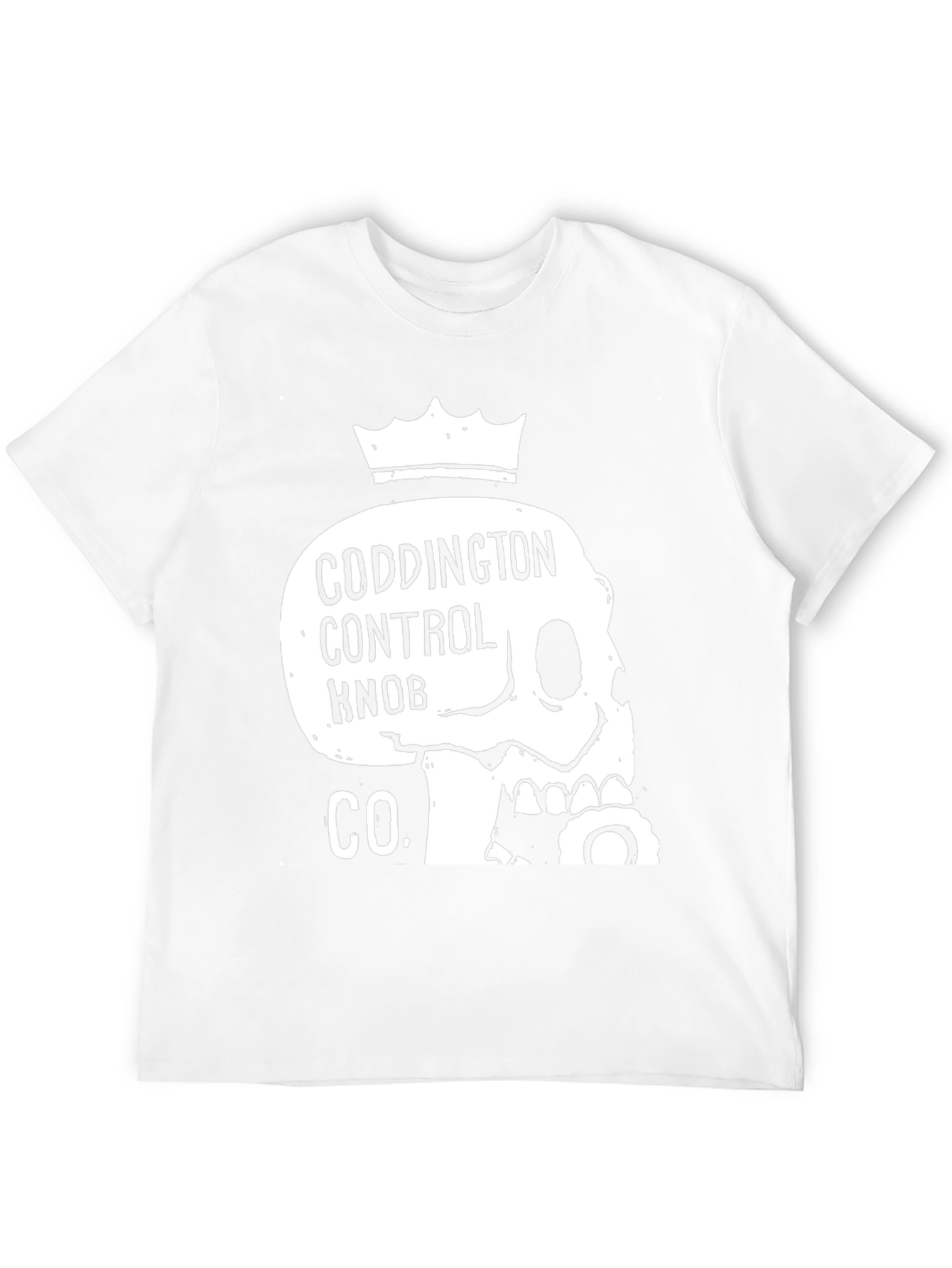 Black Coddington Control Knob Co. Skull Crown Graphic Tee view 12