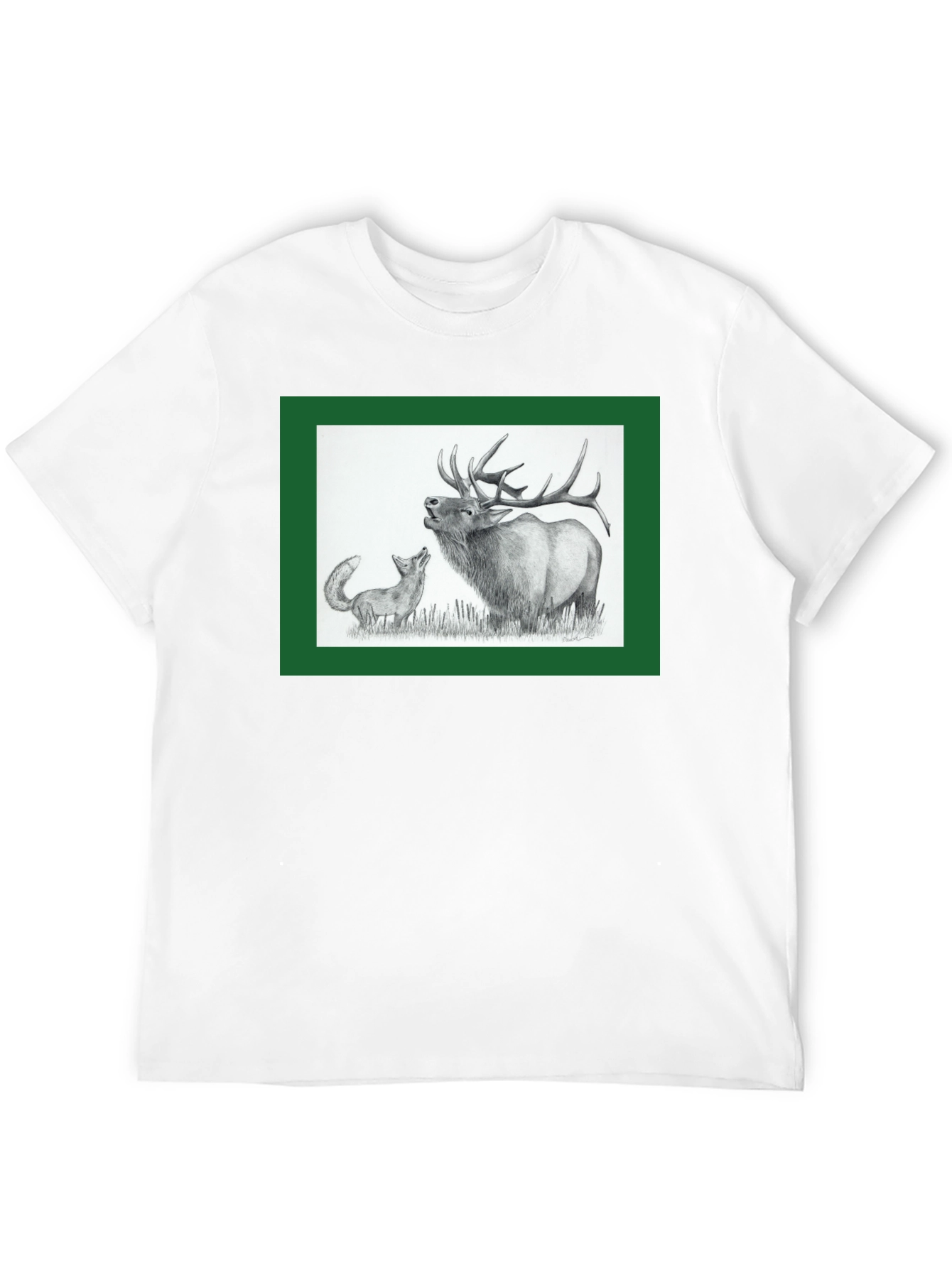 Black Elk and Fox Graphic Tee - Nature Lovers view 12