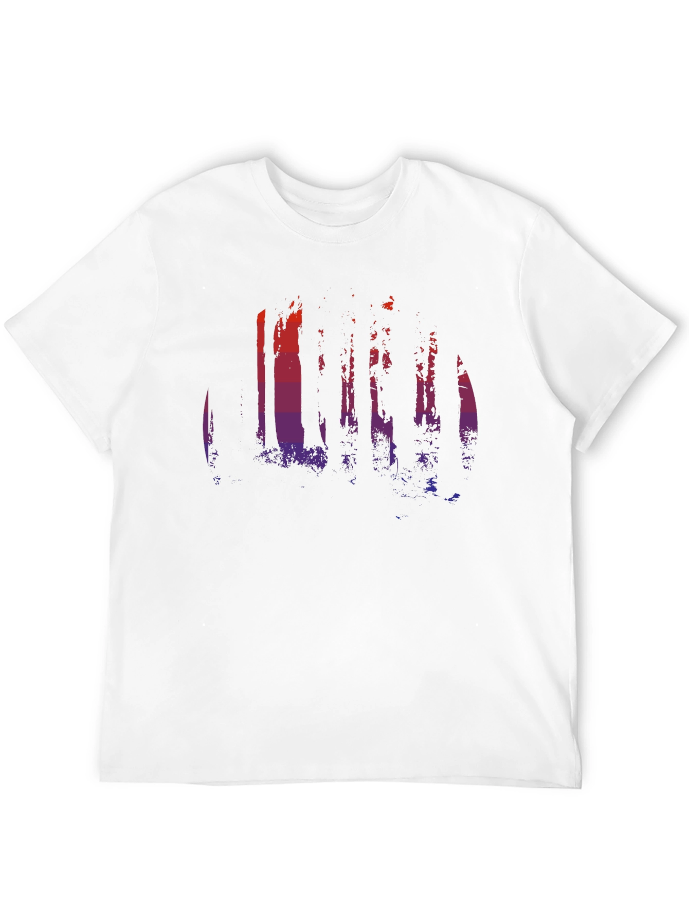 Black Sunset Forest Graphic Tee - Black view 12