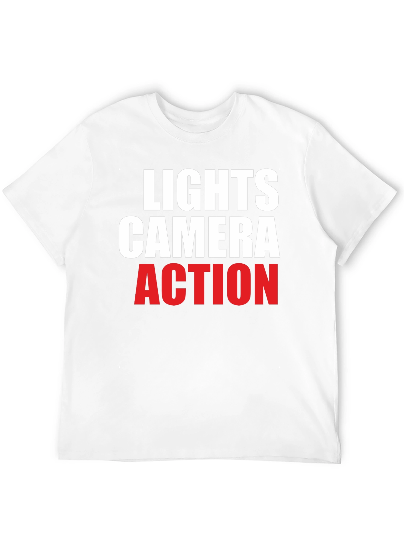 Black Lights Camera Action T-Shirt - Black view 12