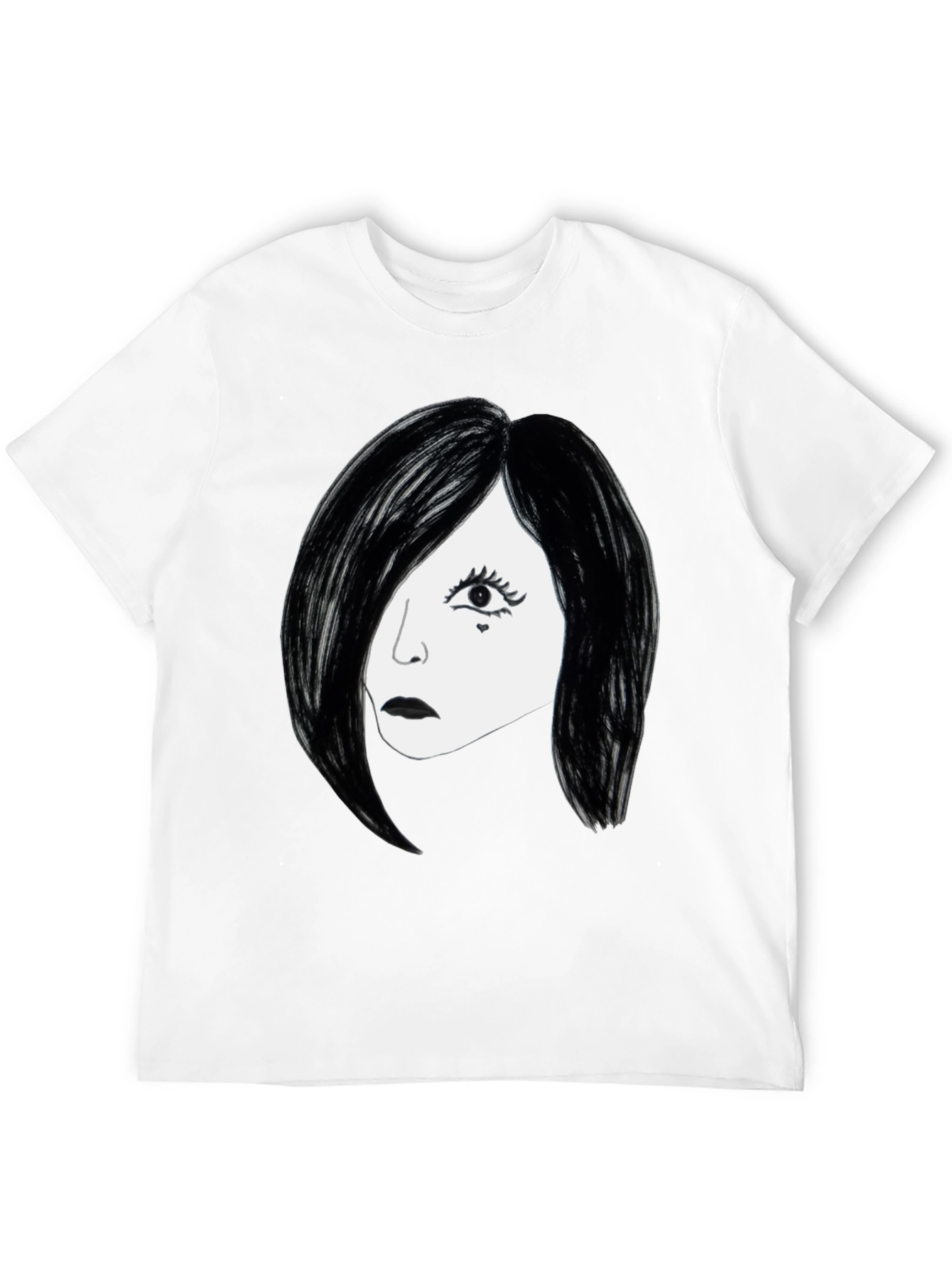 Black Gothic Glam T-Shirt - Black view 12