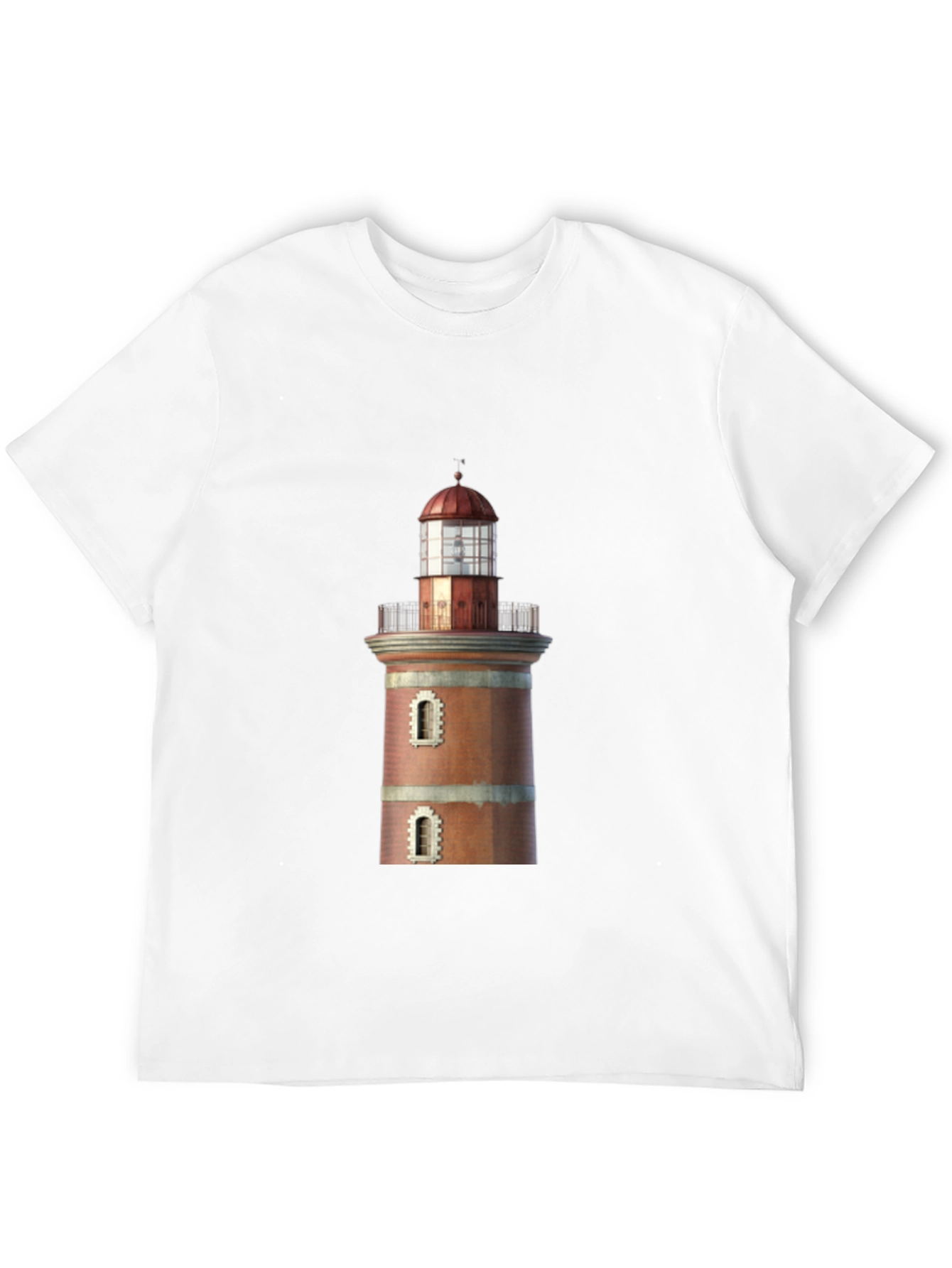 Lighthouse Graphic Tee - Coastal Style - 12