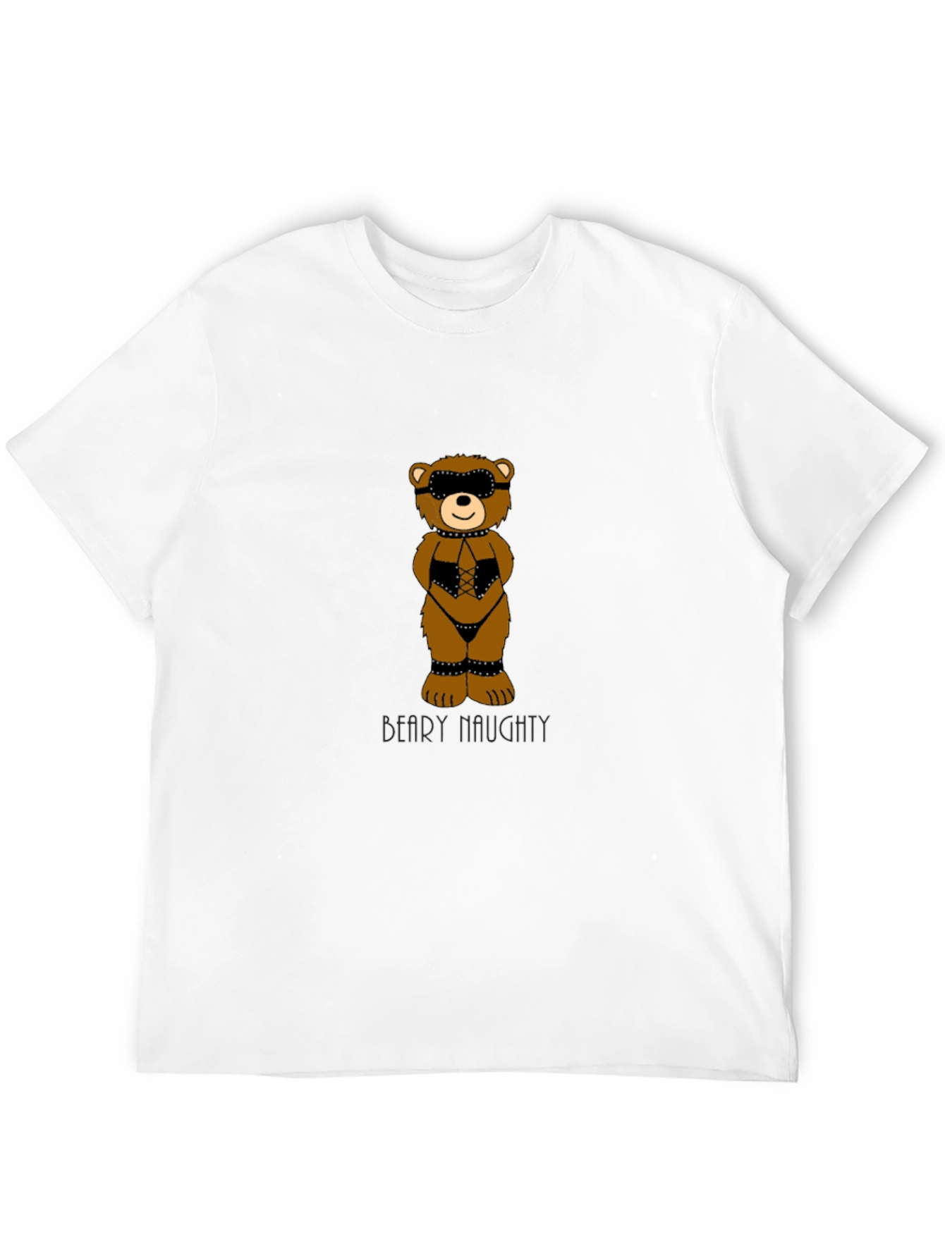 Black Naughty Bear T-Shirt view 12