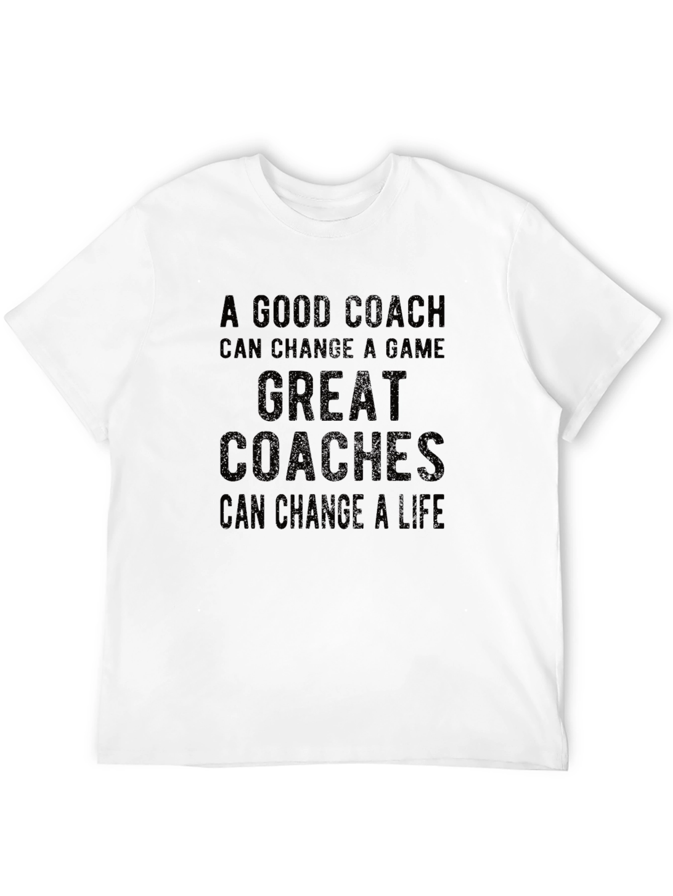 Black Good Coach Great Coaches T-Shirt view 12
