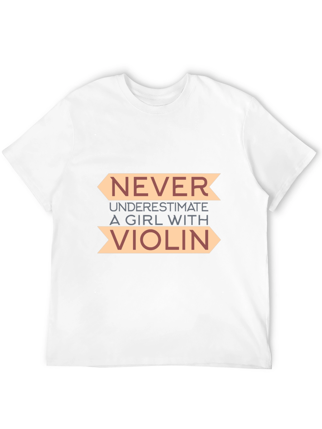 Black Never Underestimate a Girl with Violin T-Shirt view 12