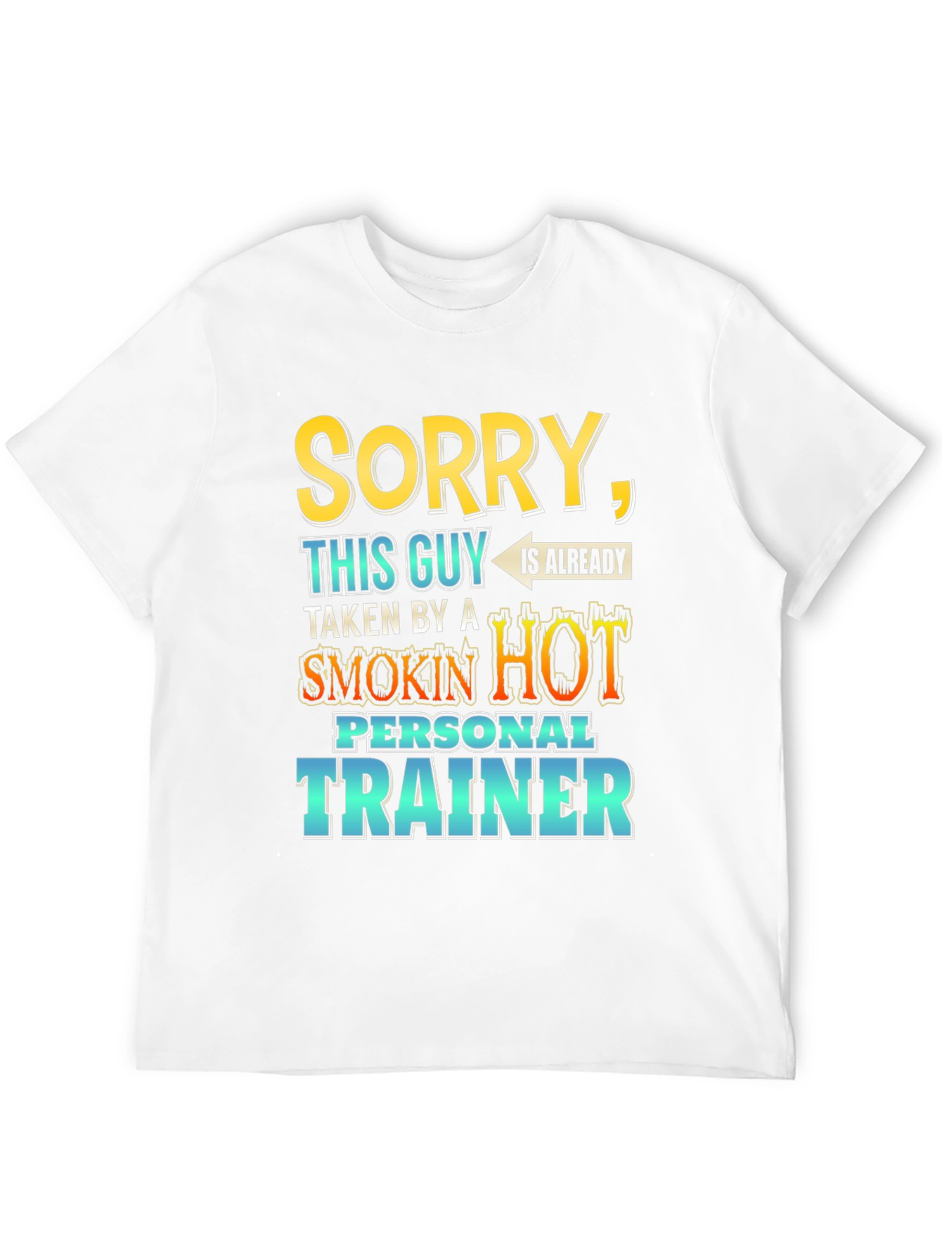 Black Funny Personal Trainer T-Shirt for Men view 12