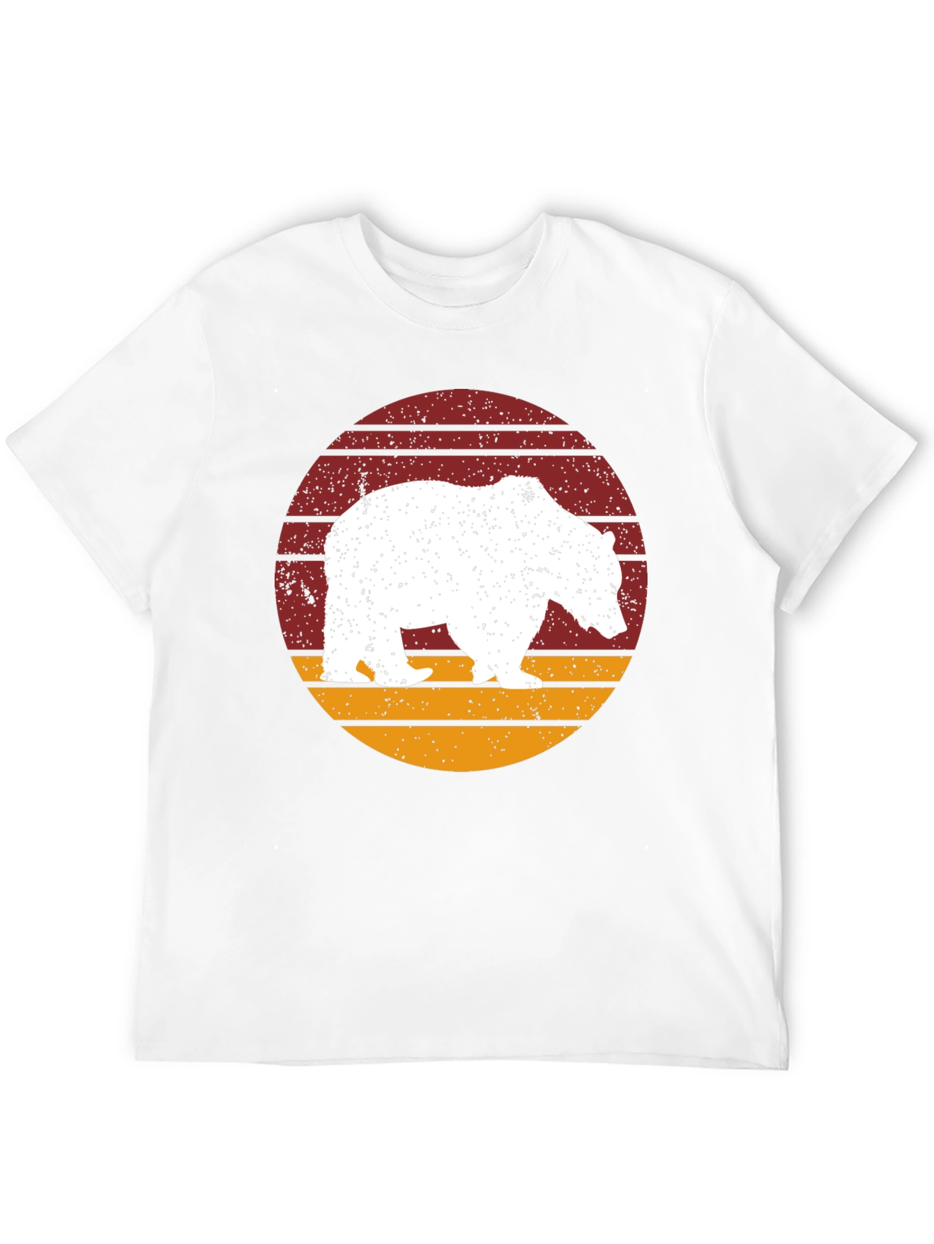 Black Retro Bear Graphic T-Shirt - Vintage Style view 12