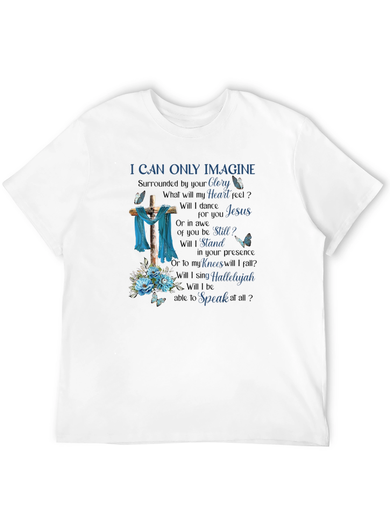 Black I Can Only Imagine Graphic Tee view 12