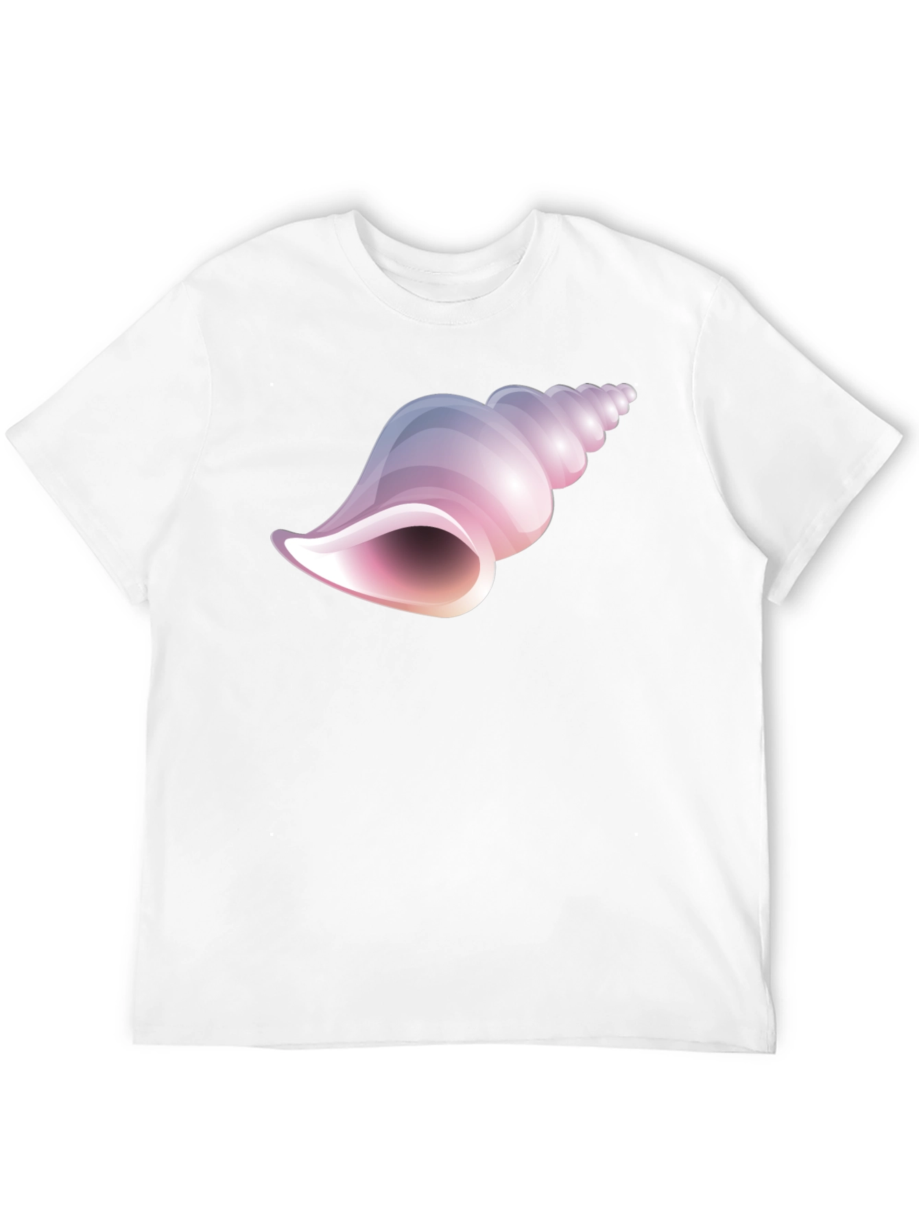 Black Shell Graphic Tee - Casual Black T-Shirt view 12