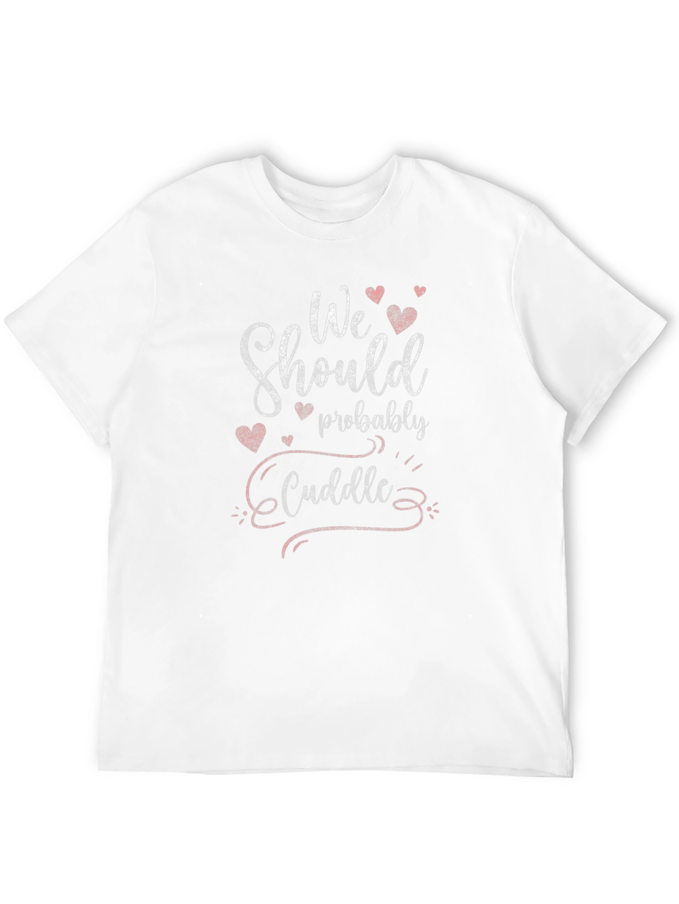 Black We Should Cuddle Graphic Tee view 12