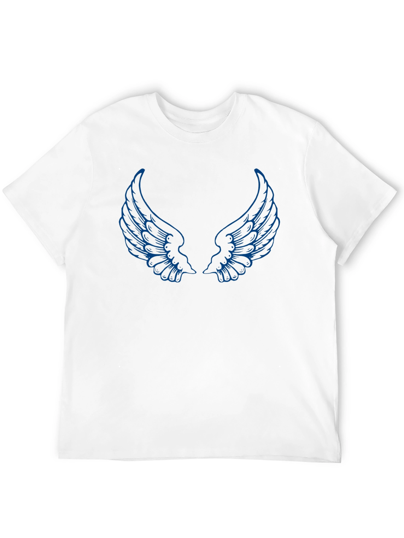 Black Wing Graphic Black T-Shirt view 12