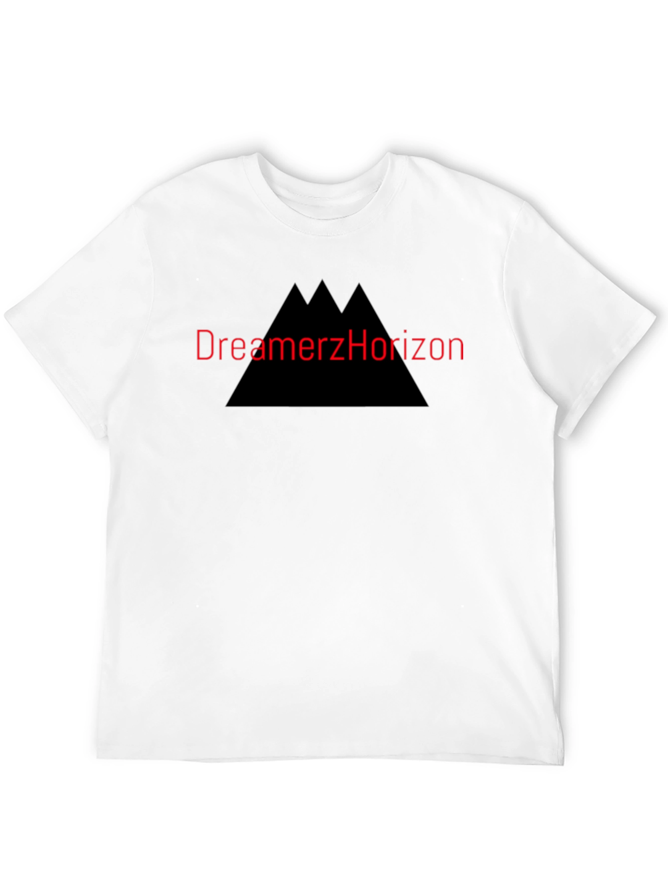 Black Dreamerz Horizon Graphic T-Shirt - Black Cotton Tee view 12